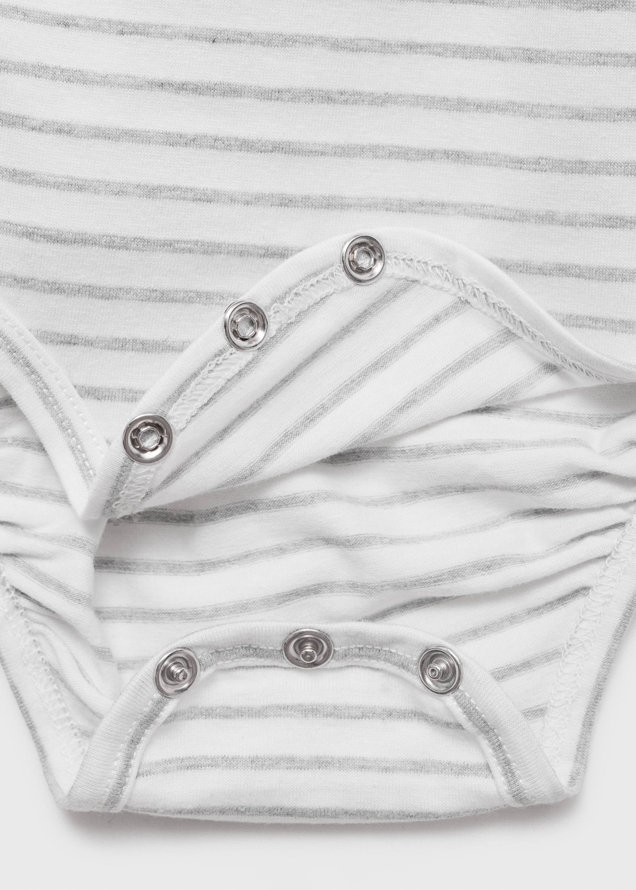 Cotton crossover bodysuit - Details of the article 8