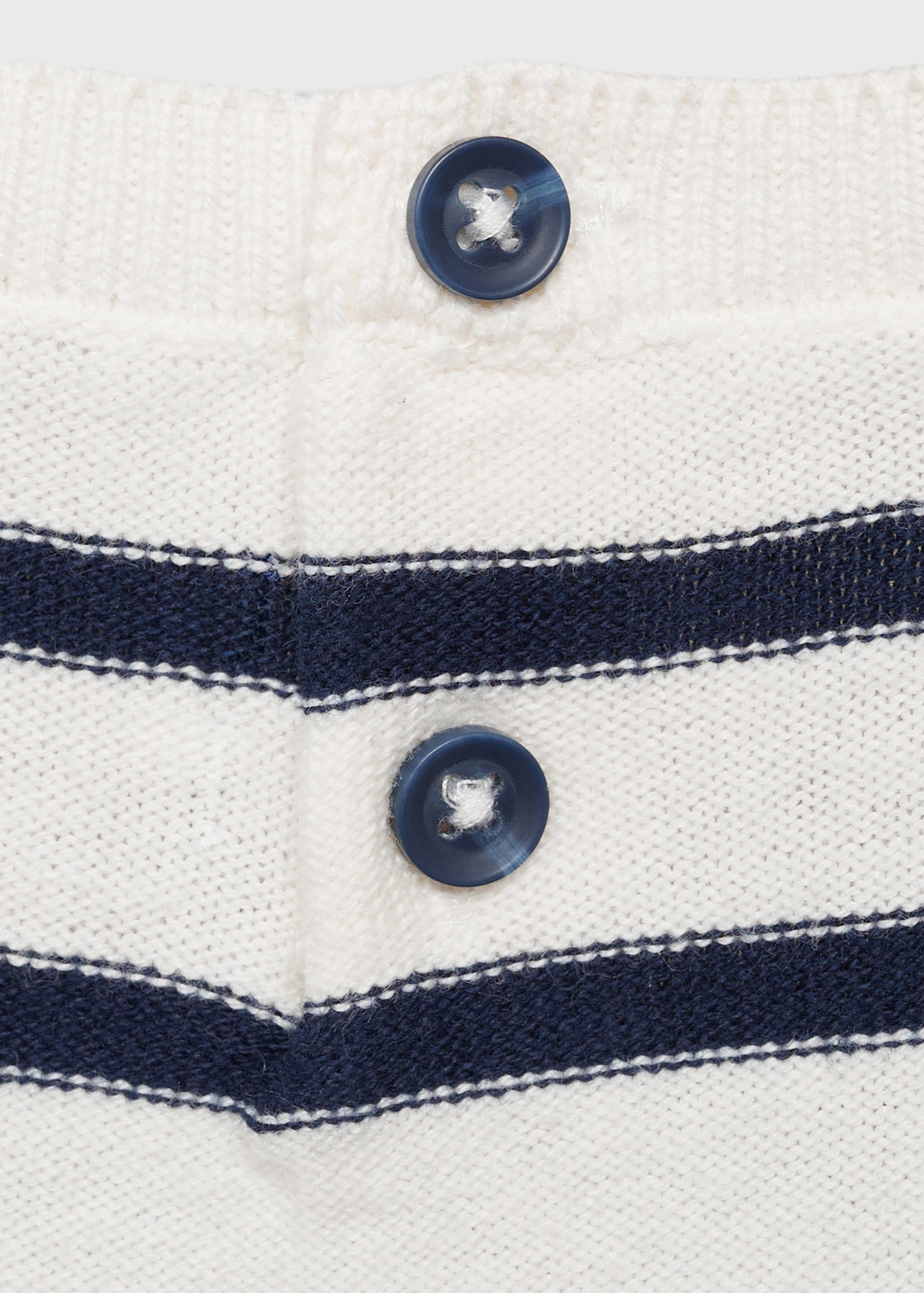 Pull-over coton à rayures - Détail de l'article 0