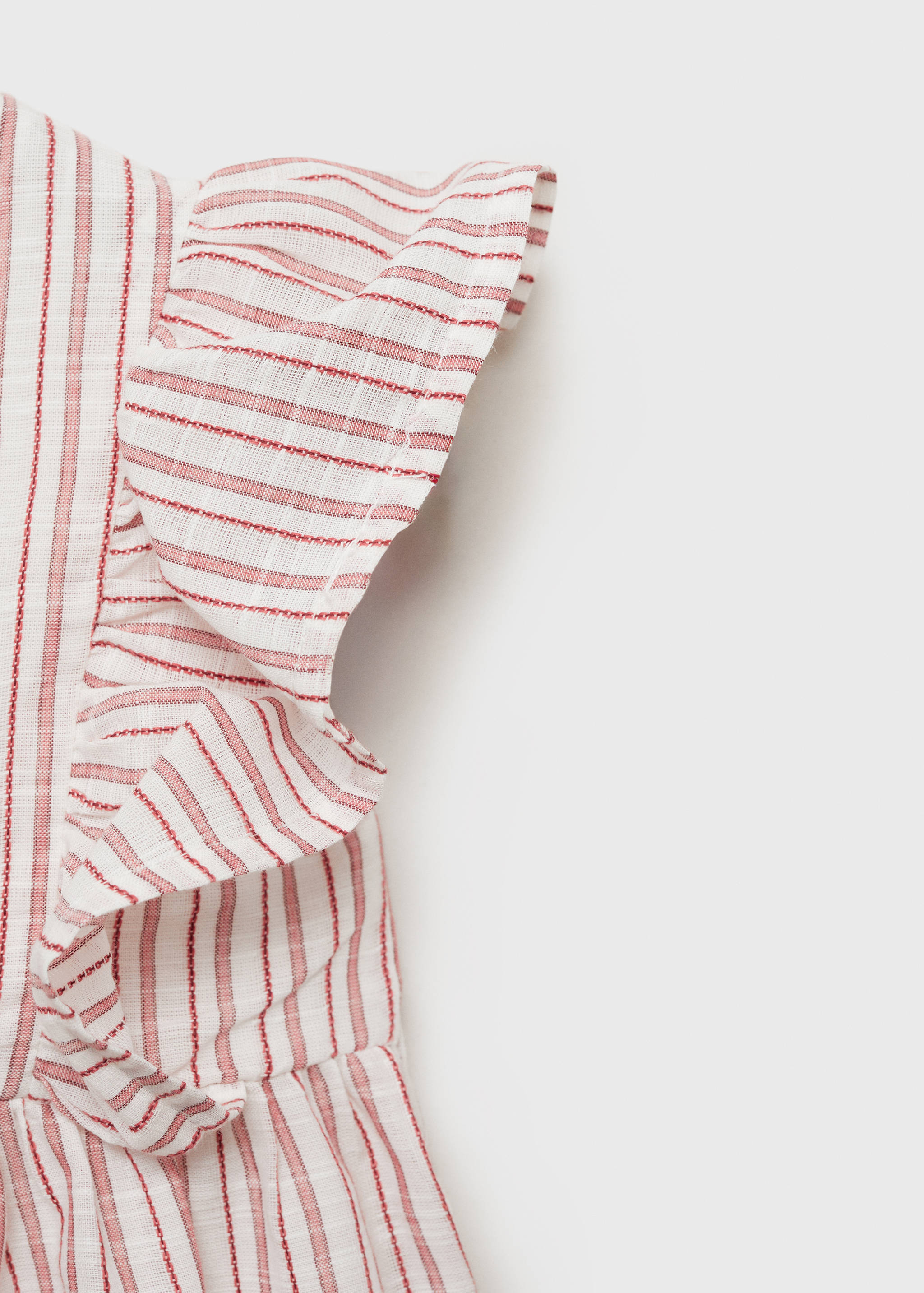 Vestido rayas volantes - Detalle del artículo 0