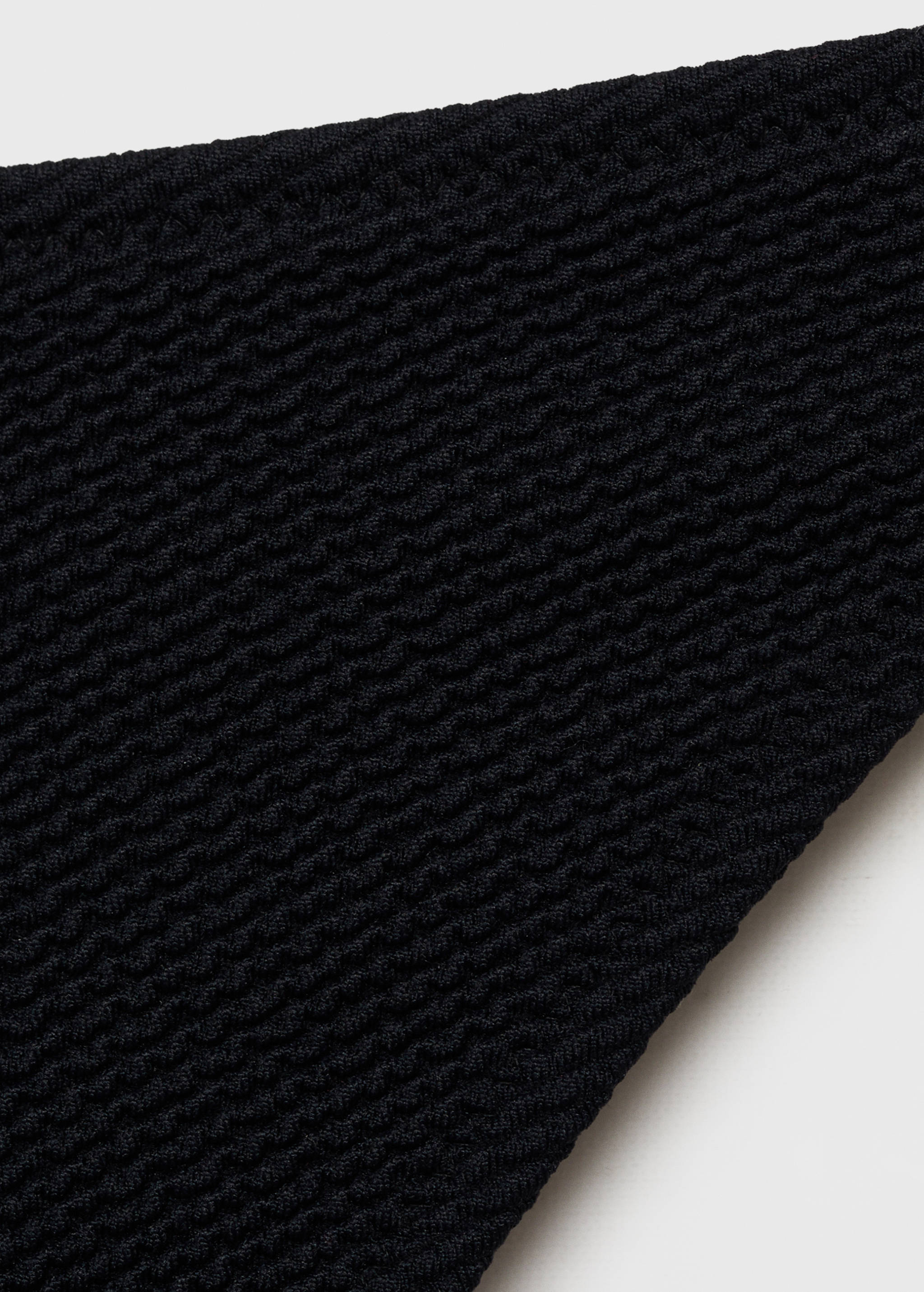 Ribbed bikini bottom - Details of the article 8