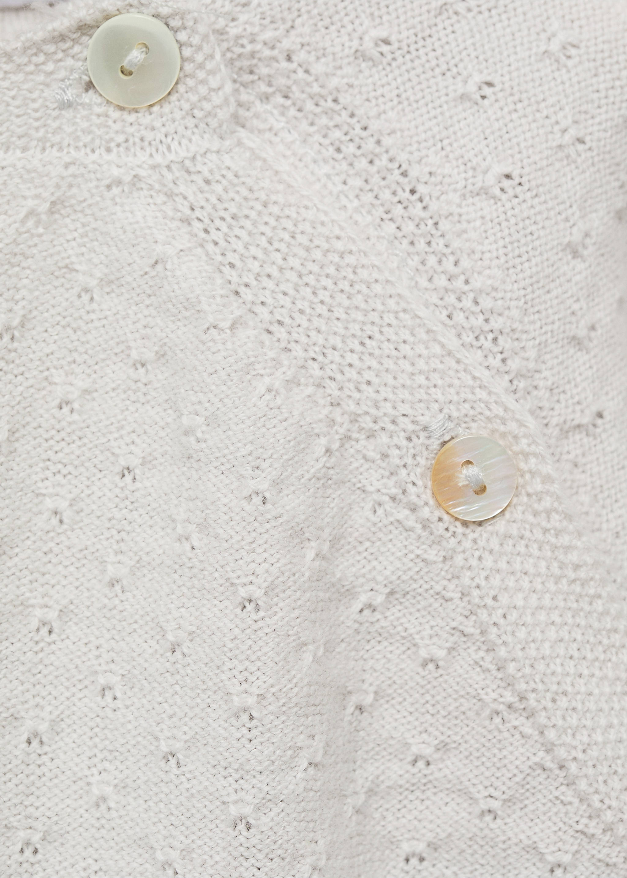 Jersey punto bordado - Detalle del artículo 8, Gris claro vigoré. Ref: 87095957-00.