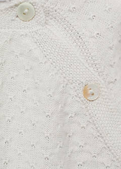 Knit embroidered sweater — Light Heather Grey 2