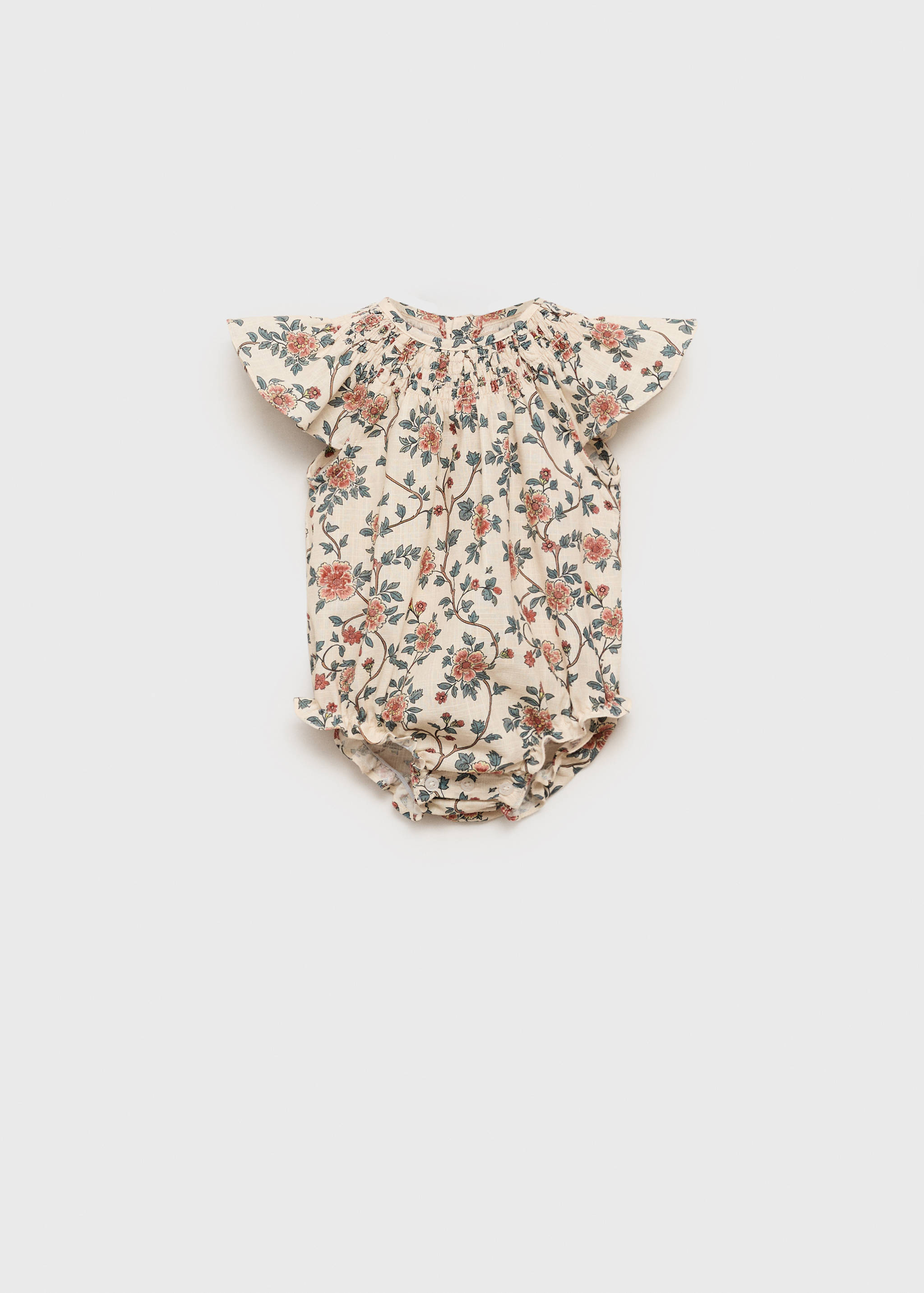 Cotton floral romper - Article without model