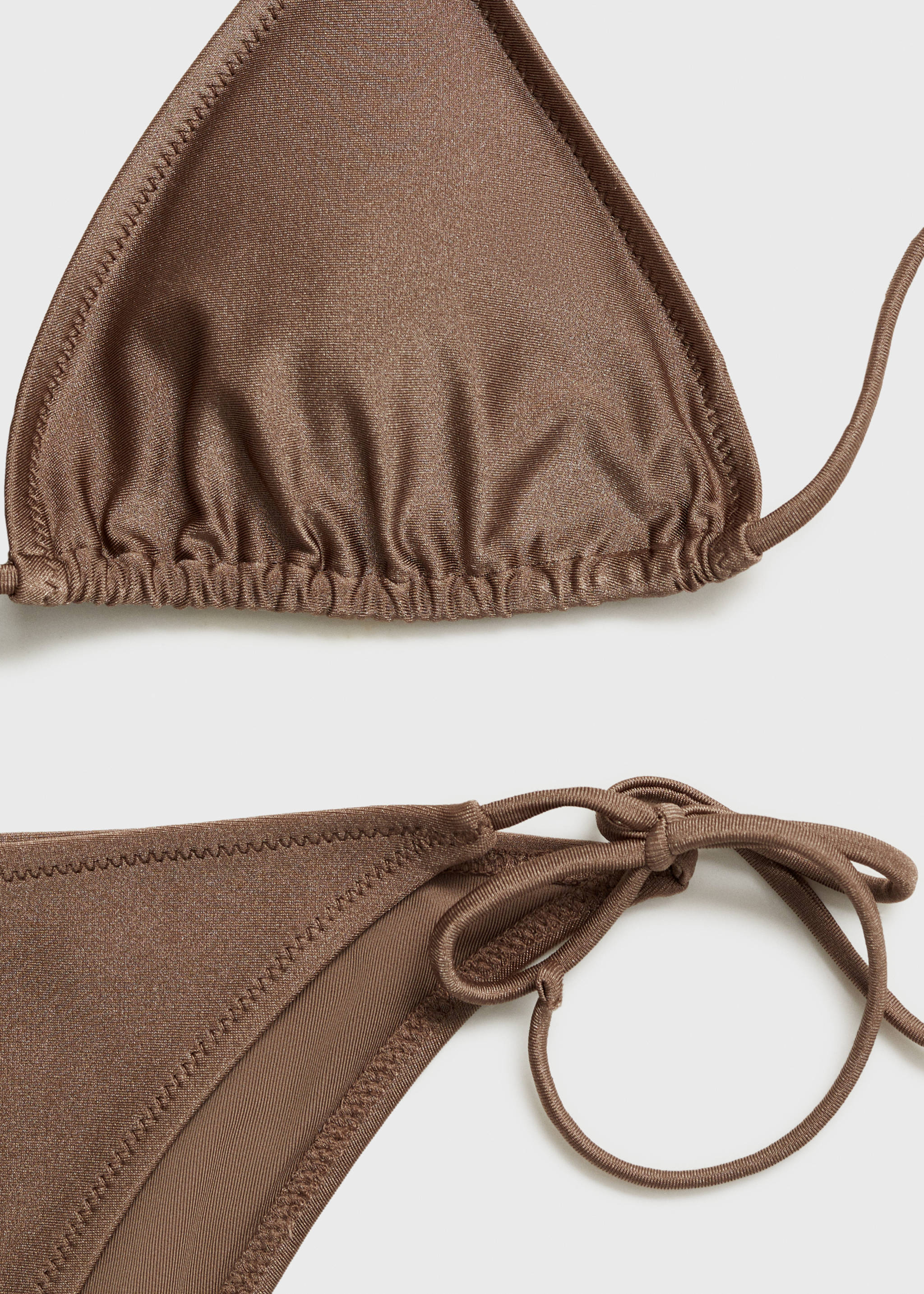 Бикини с блестящей отделкой - Деталь изделия 8