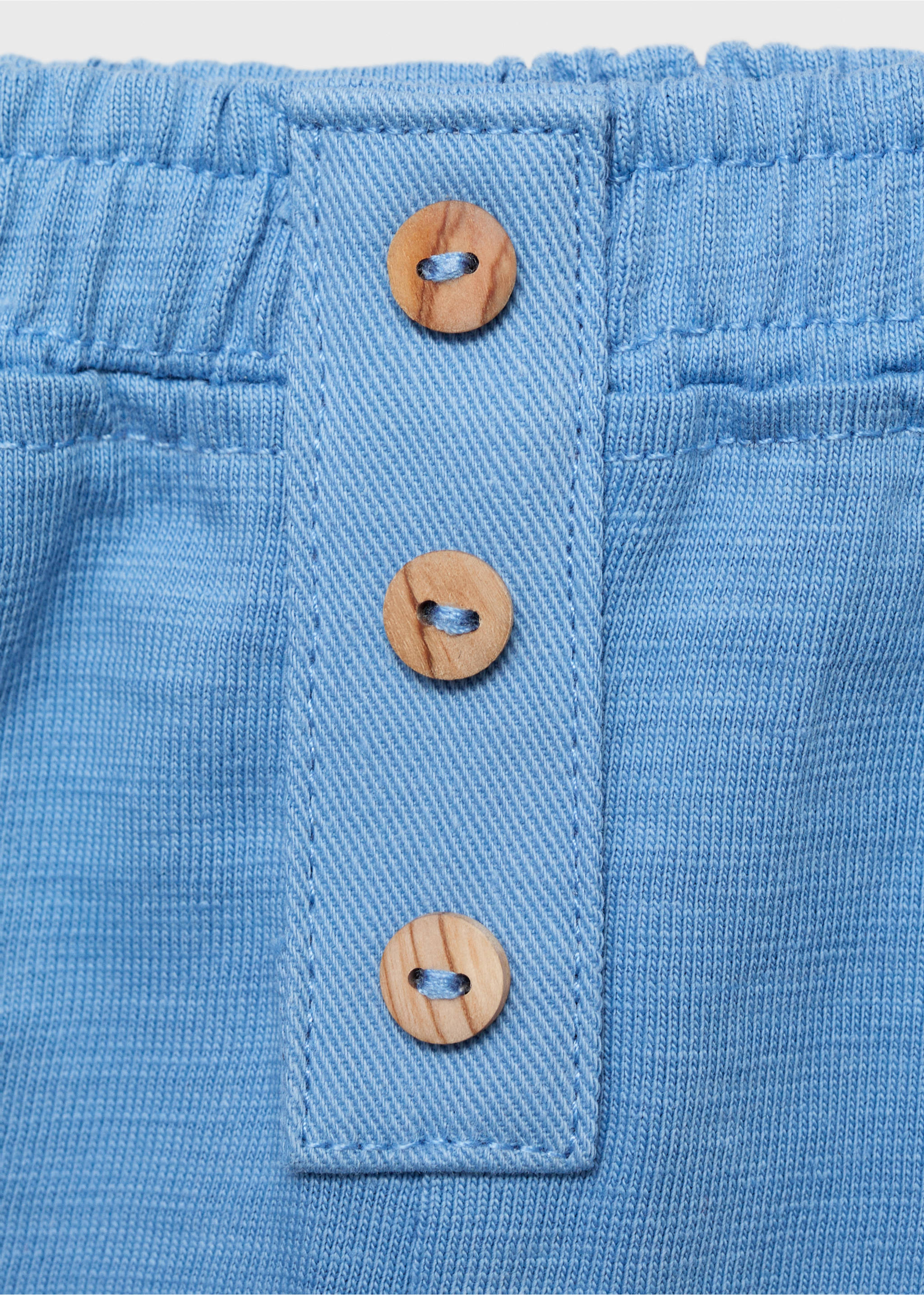 Shorts algodón - Detalle del artículo 8, Azul. Ref: 87095972-00.