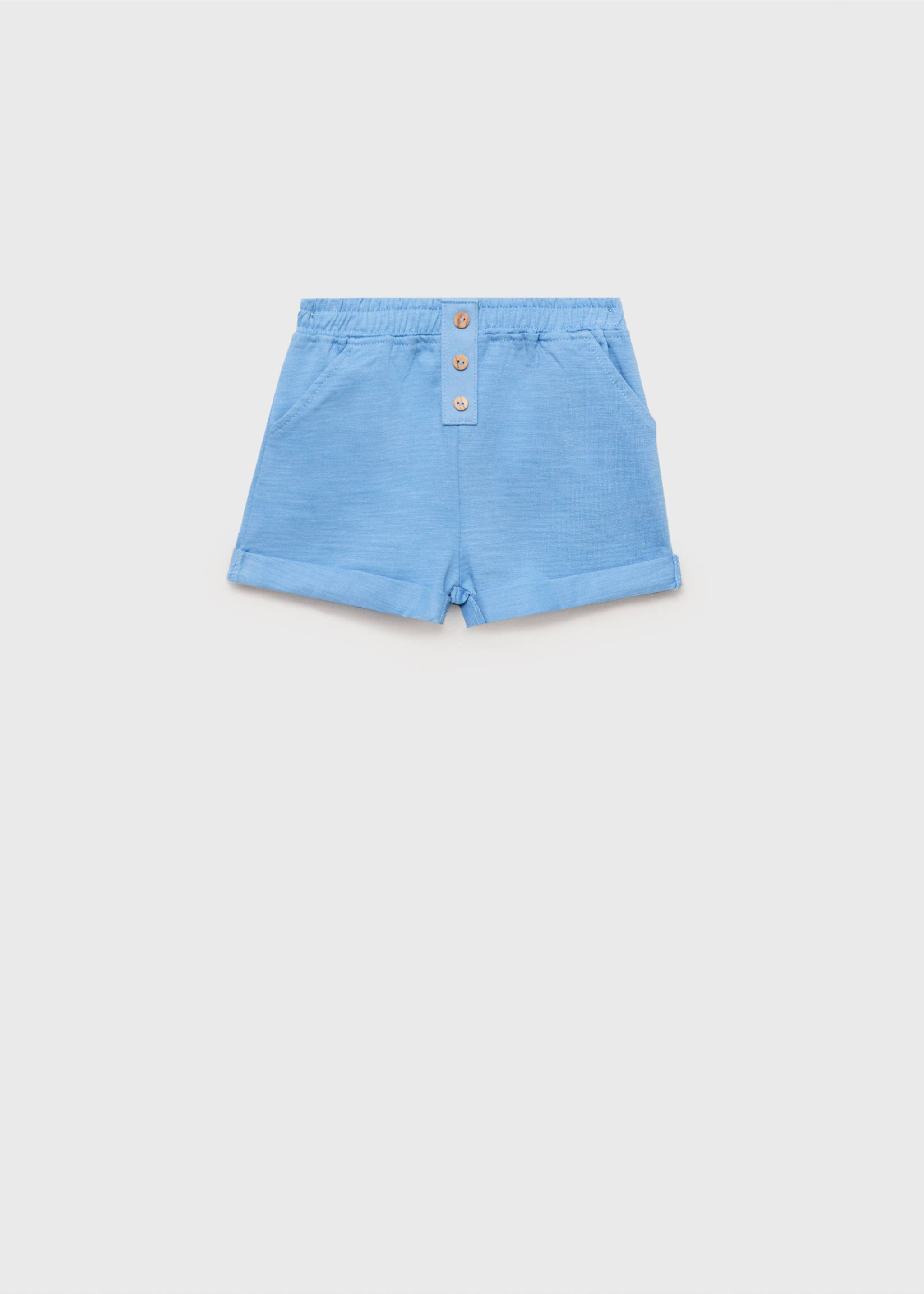 Shorts algodón - Artículo sin modelo, Azul. Ref: 87095972-00.