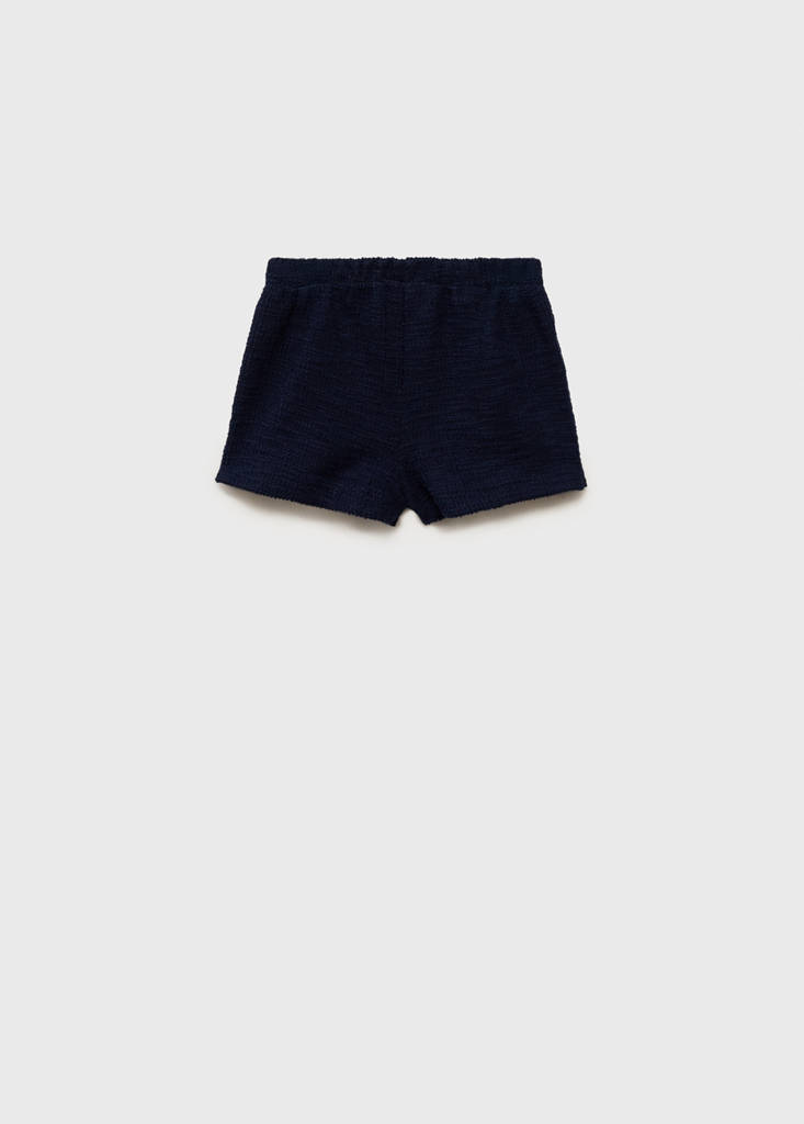 Skort with bow — Dark Navy