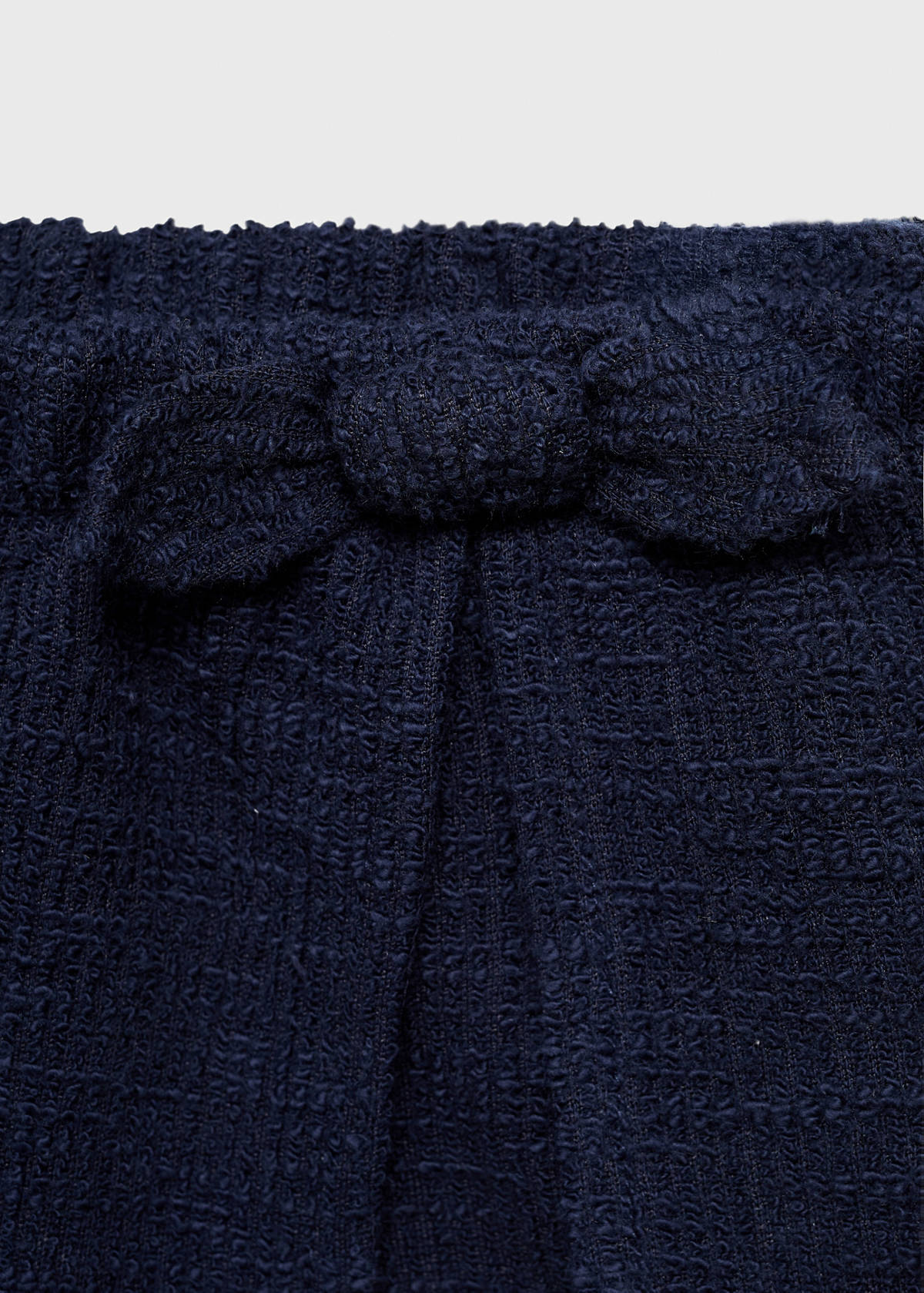 Skort with bow — Dark Navy
