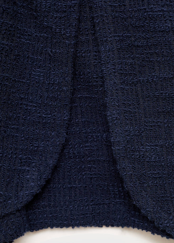Skort with bow — Dark Navy