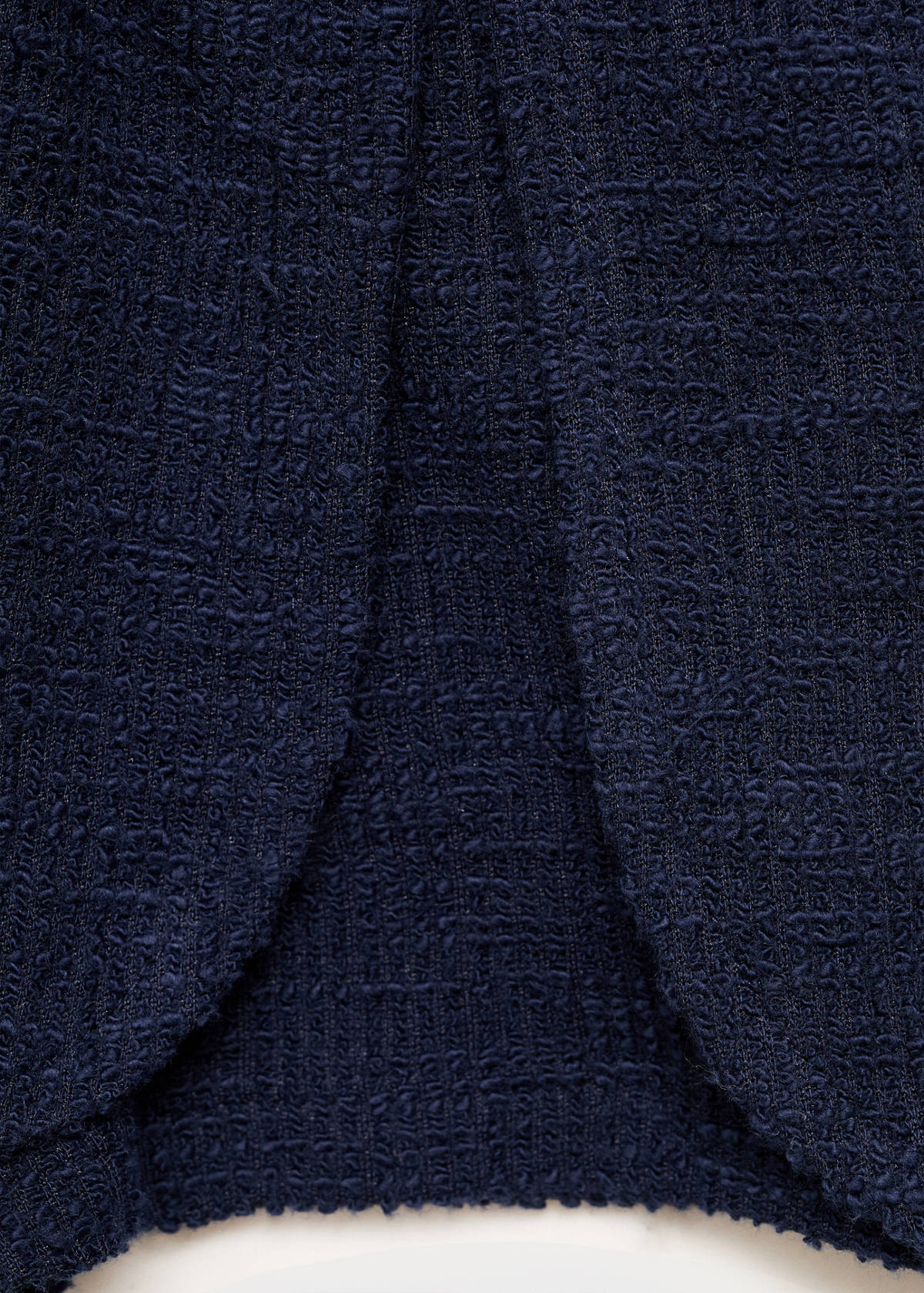 Skort with bow — Dark Navy