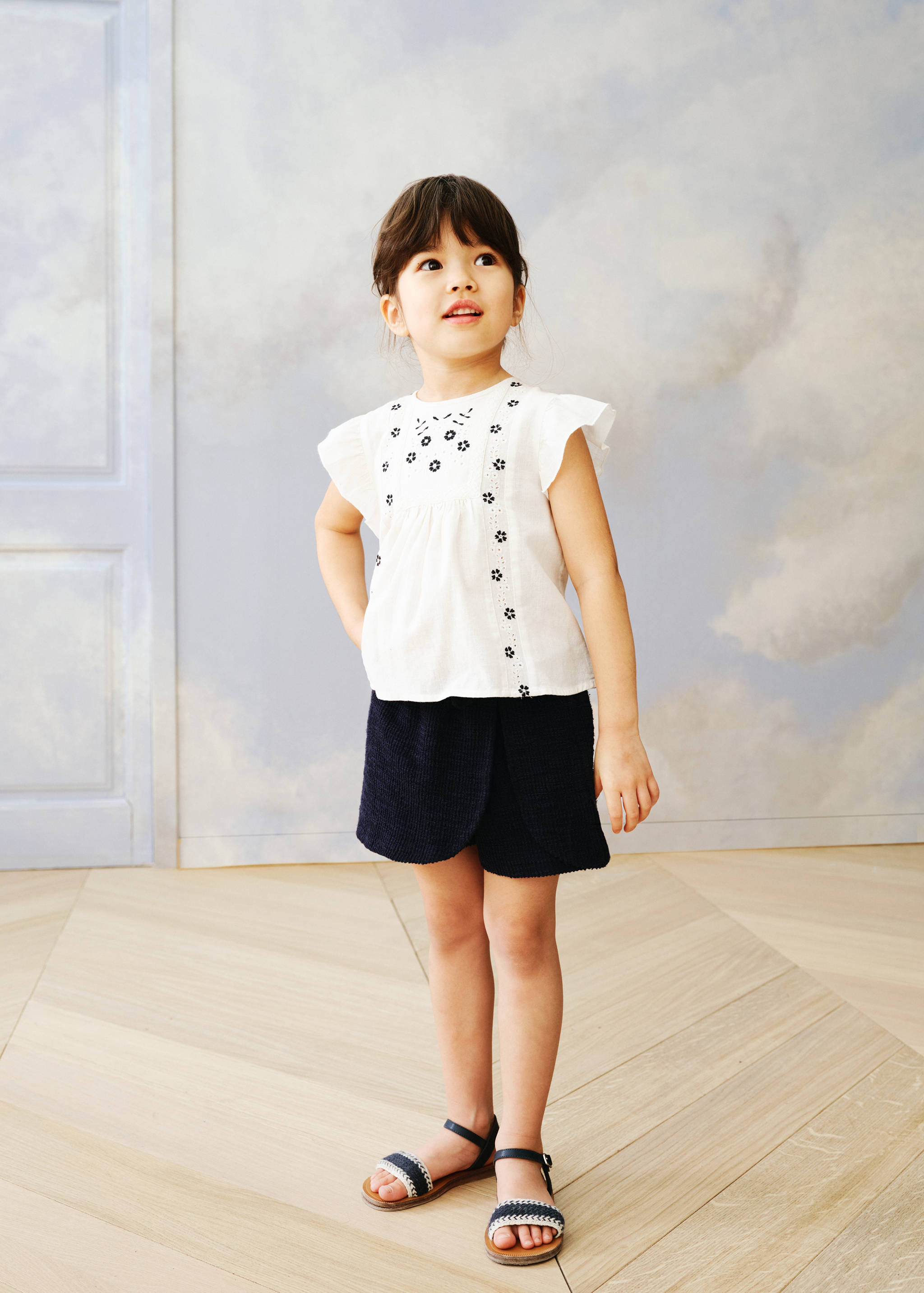 Skort with bow - Details of the article 5