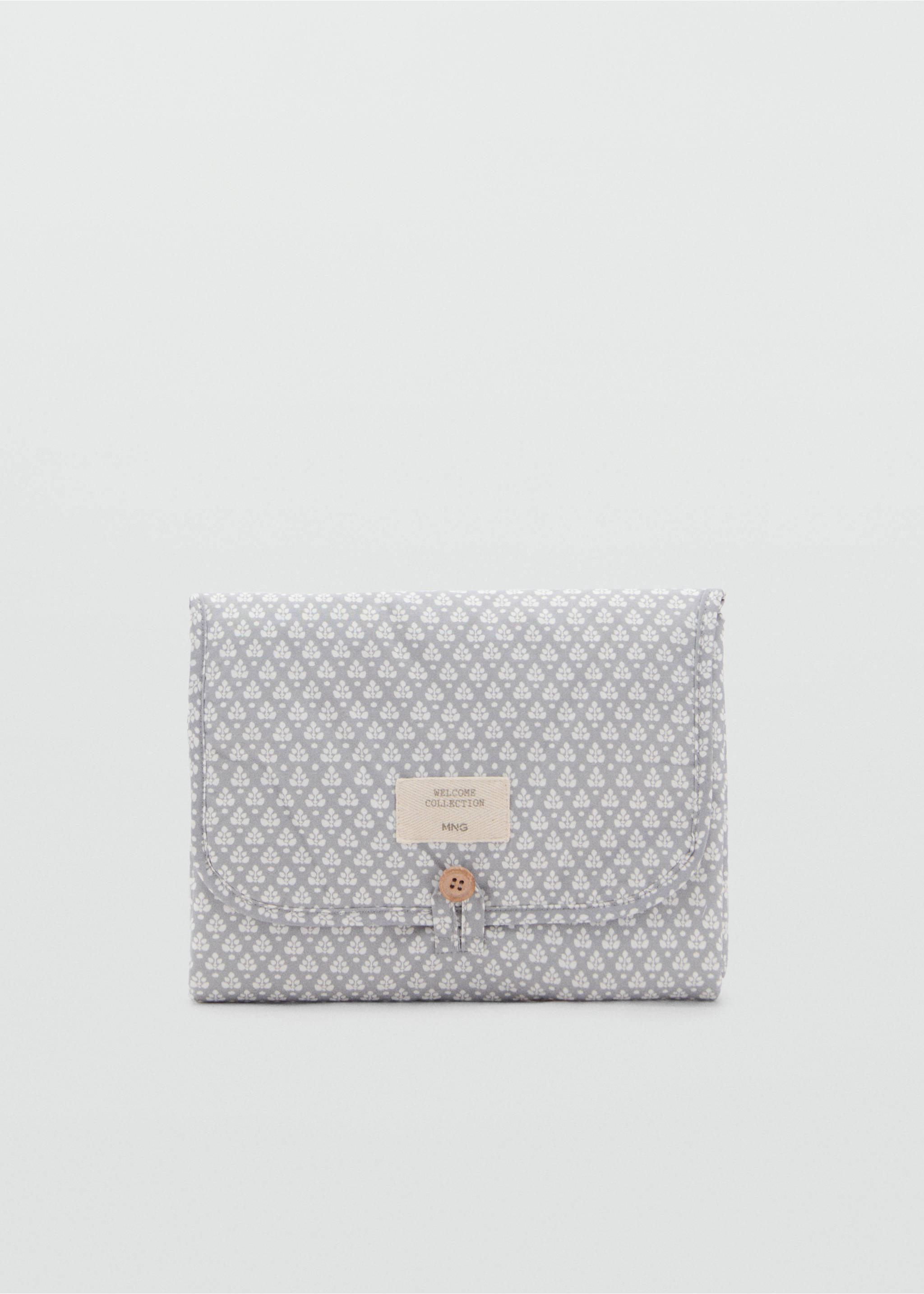 Cambiador de viaje estampado - Artículo sin modelo, Gris. Ref: 87095982-00.