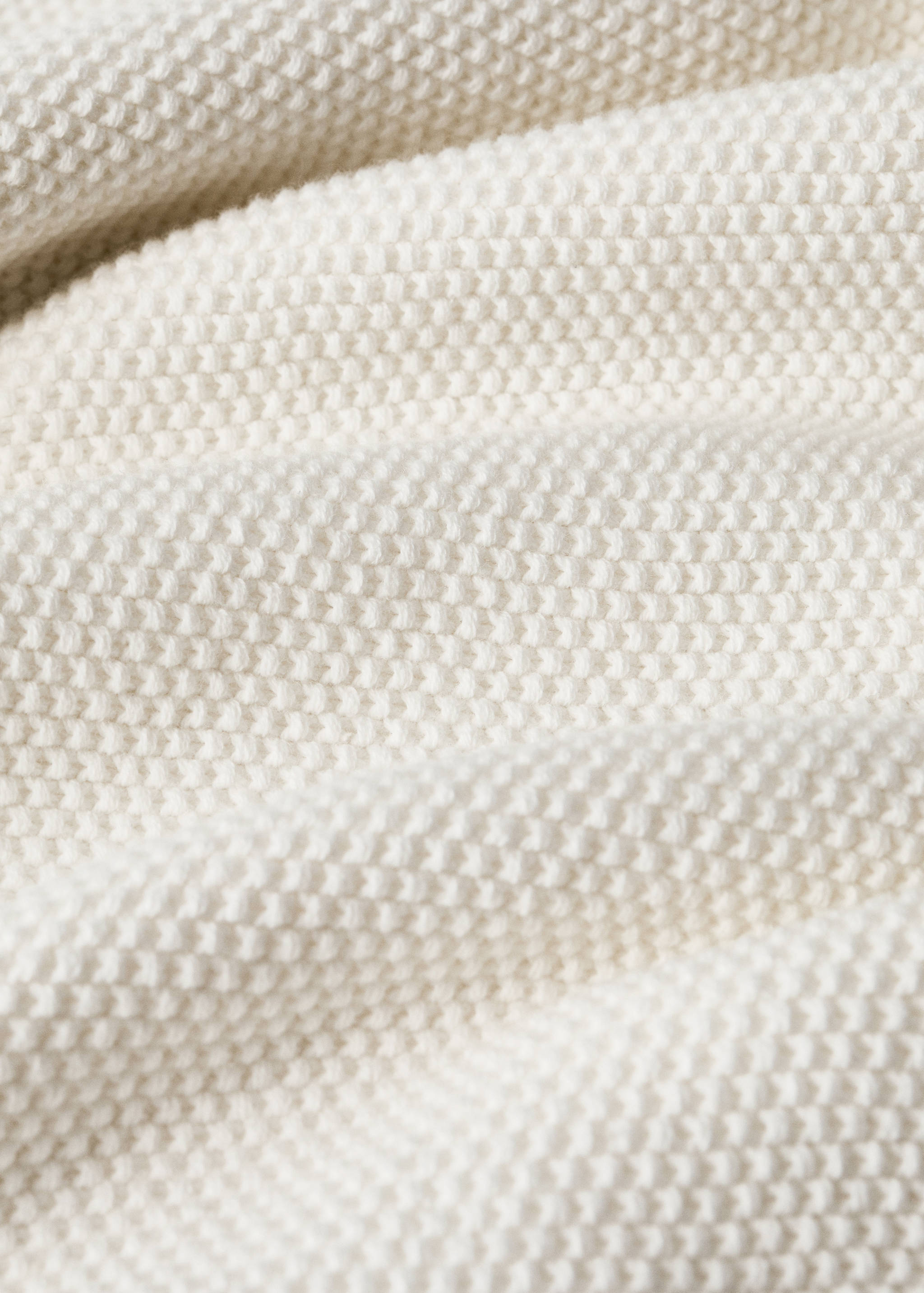 Manta infantil cotó punt vora ganxet - Detall de l'article 1