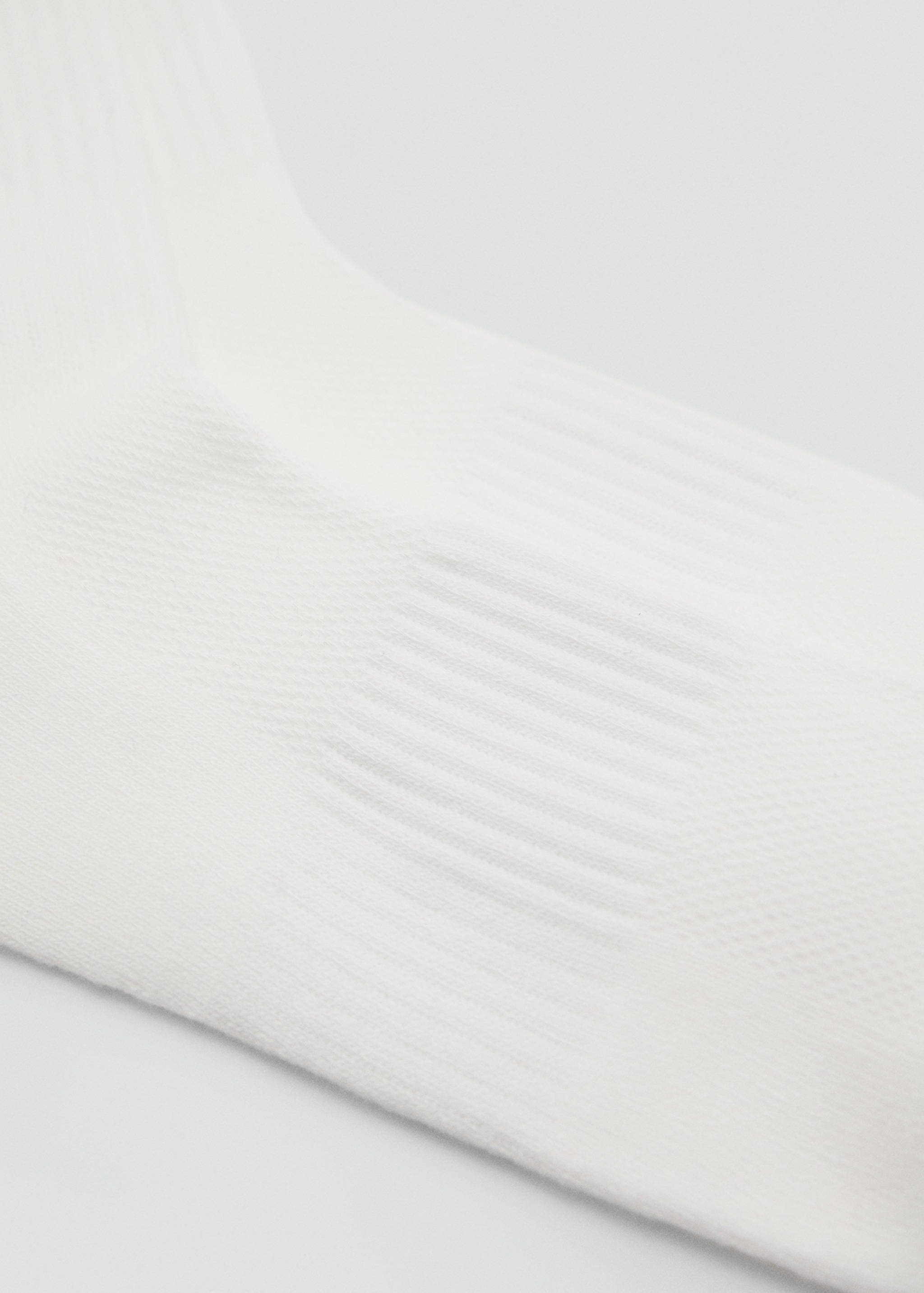Embroidered double stripe socks - Details of the article 1