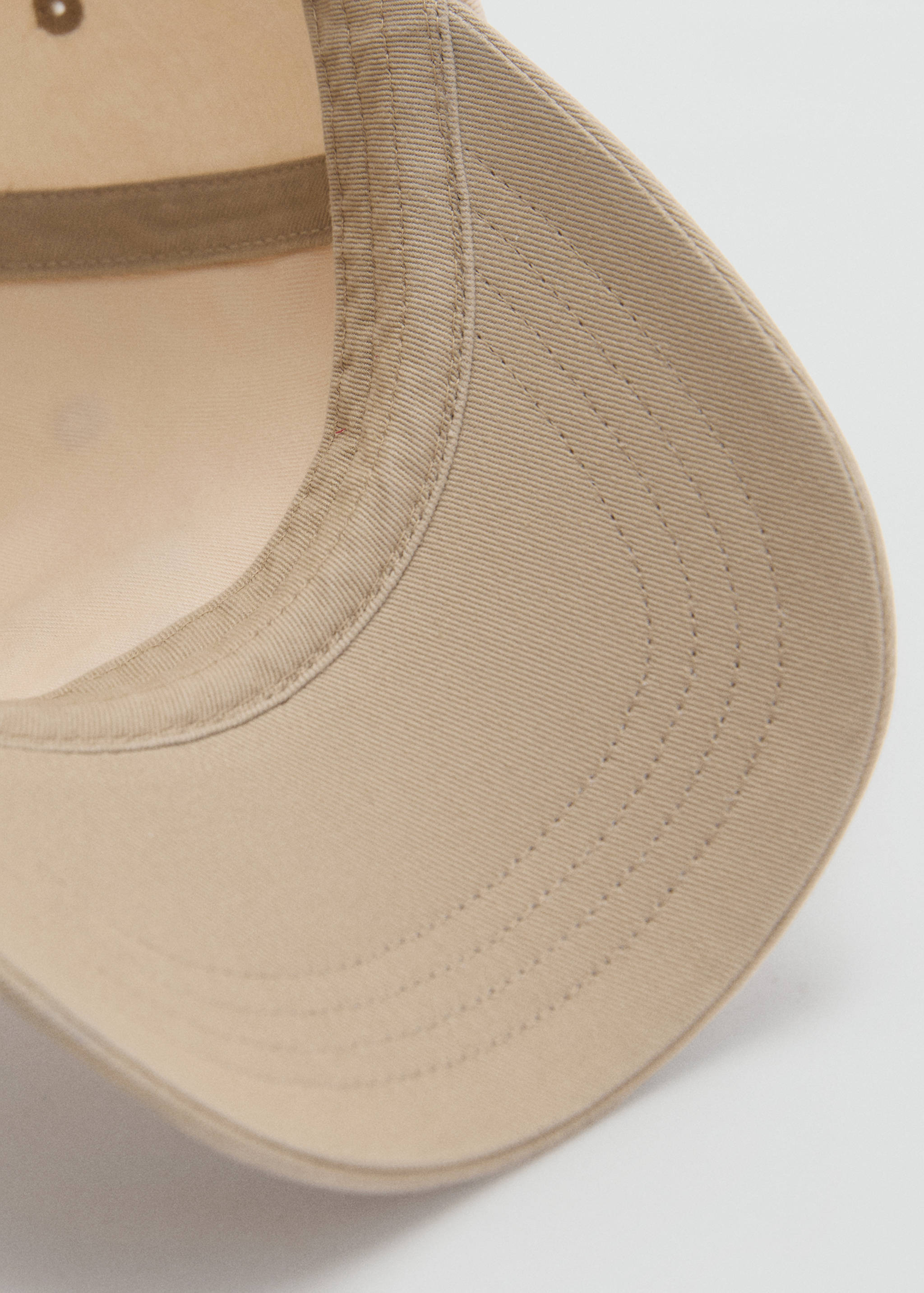 Embroidered cotton cap - Details of the article 2