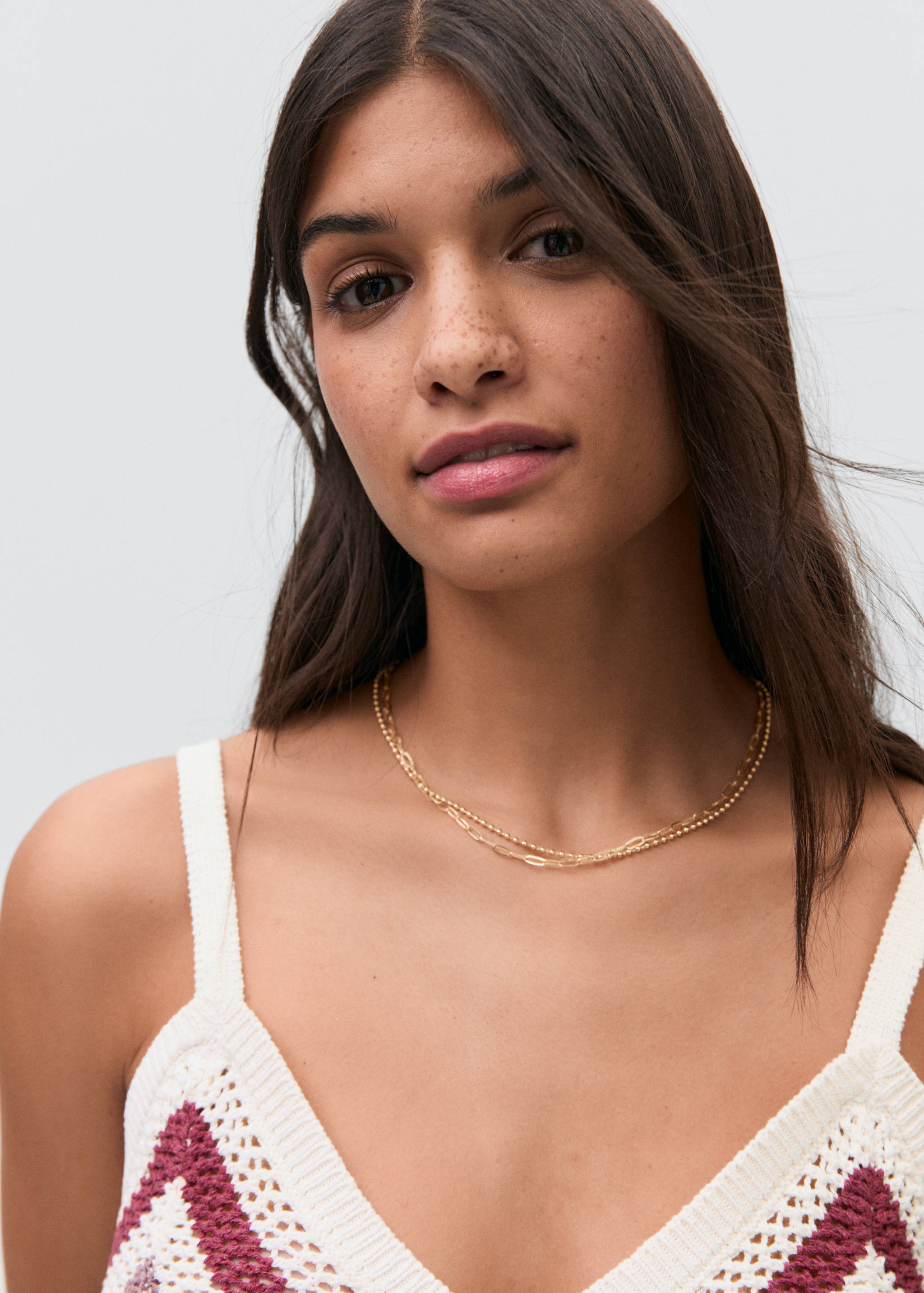 Crochet knitted top - Details of the article 1