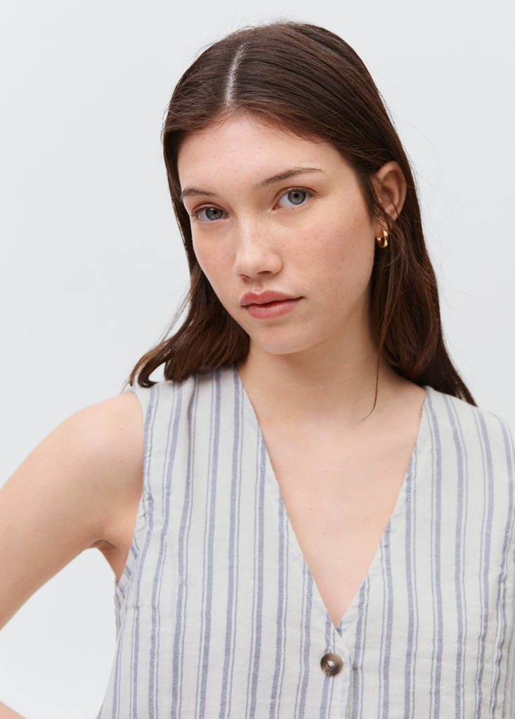 Striped suit waistcoat — Off White