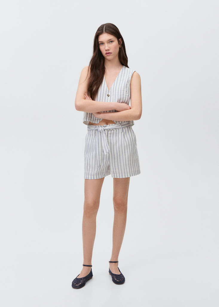 Striped suit waistcoat — Off White