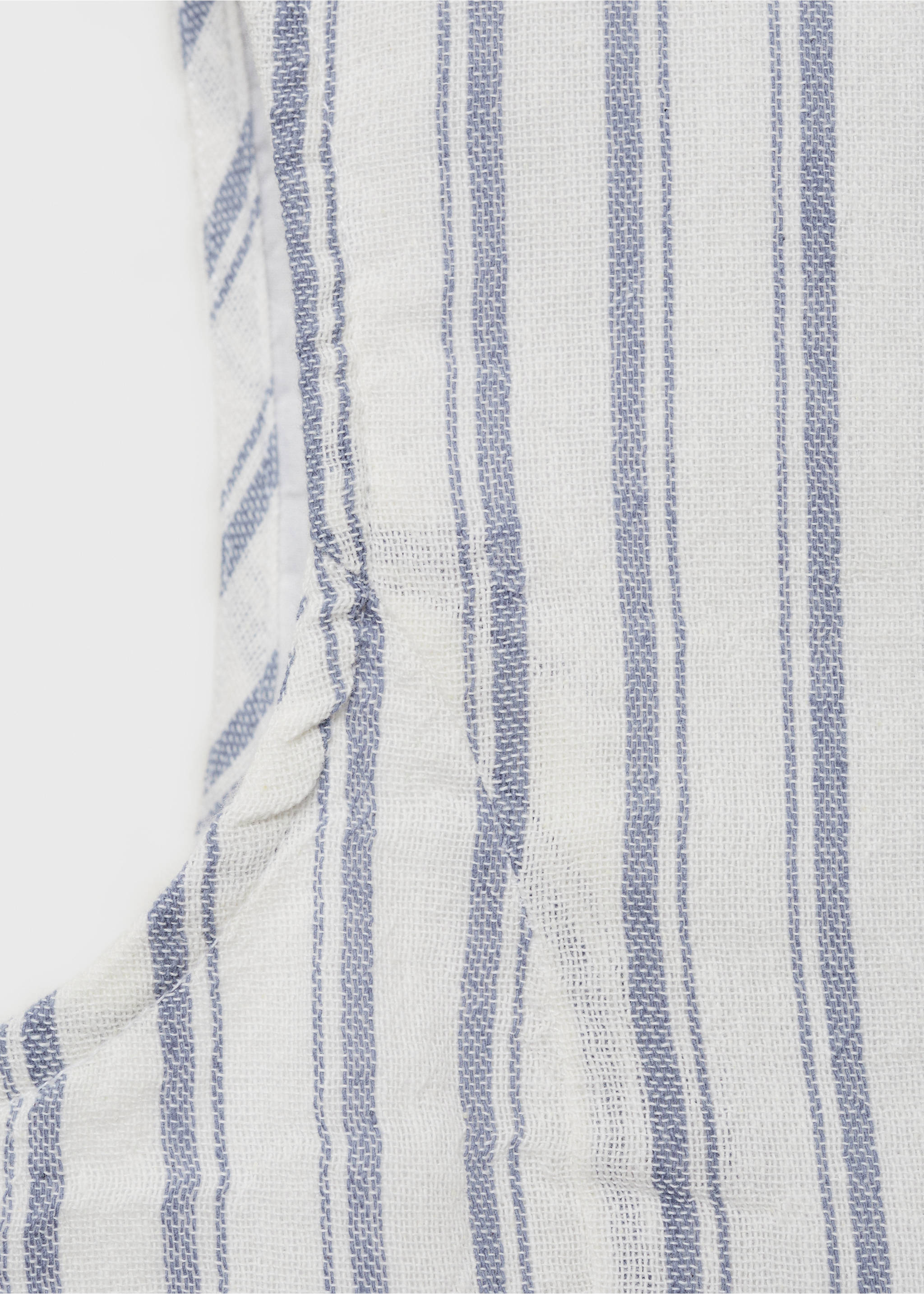 Chaleco traje rayas - Detalle del artículo 0, Blanco roto. Ref: 87096337-00.