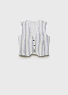 Striped suit waistcoat — Off White 3