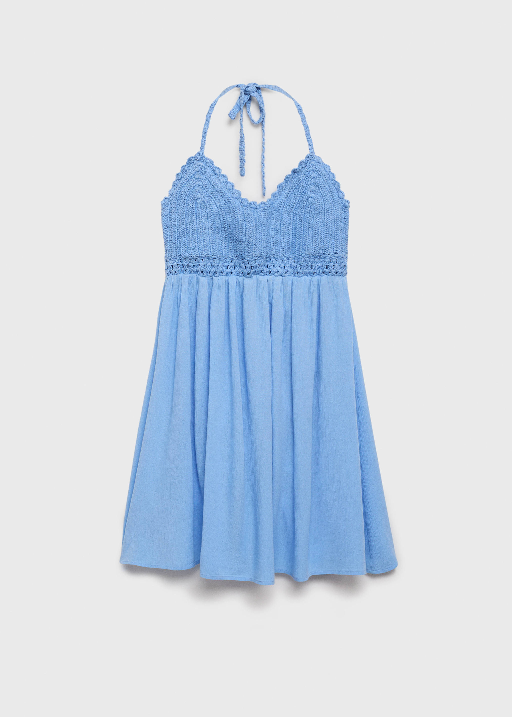 Crochet short dress - Article without model