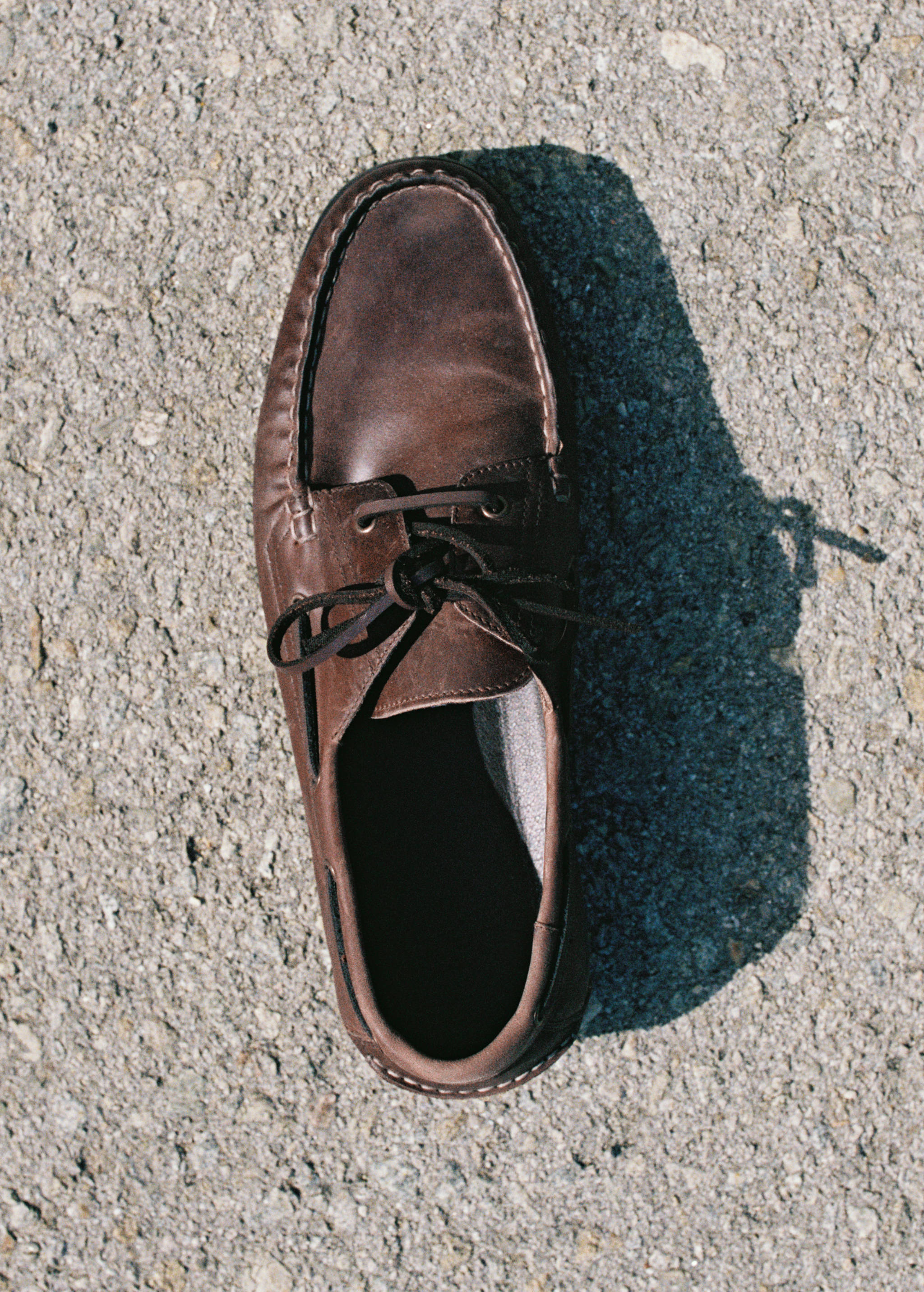 Chaussures bateau cuir - Plan général