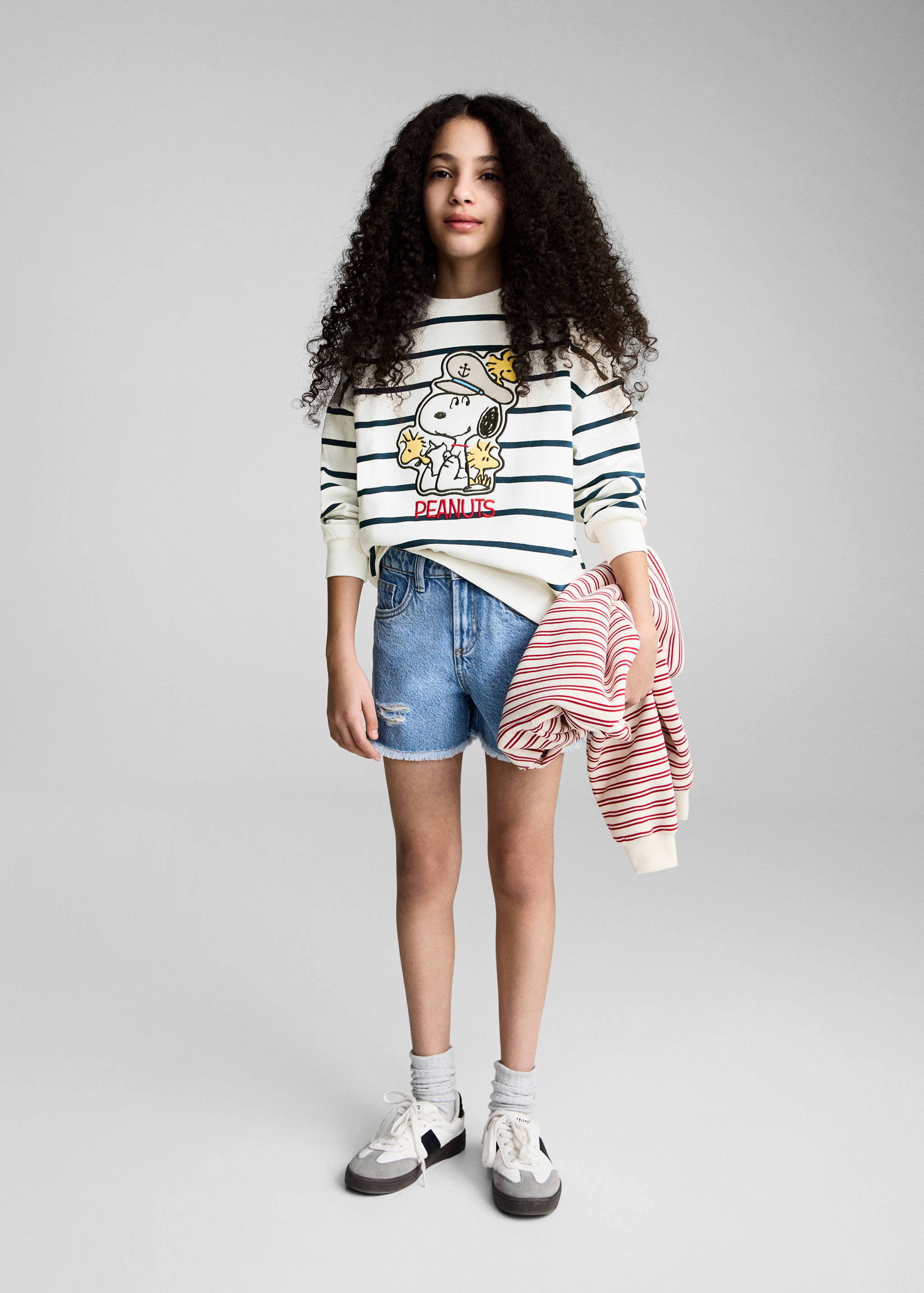 Snoopy cotton sweatshirt - General plane