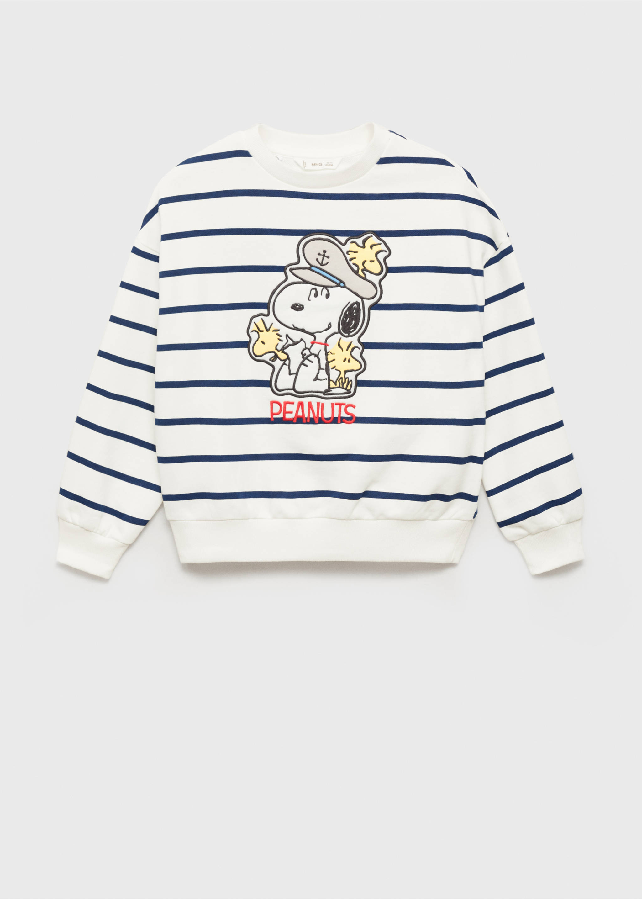 Snoopy cotton sweatshirt - Article without model, Dark Navy. Ref: 87096344-00.