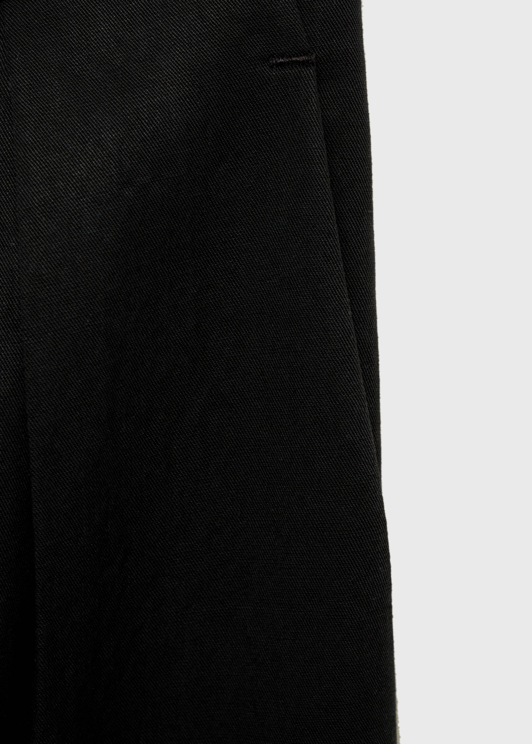 Straight pants suit lyocell - Details of the article 8