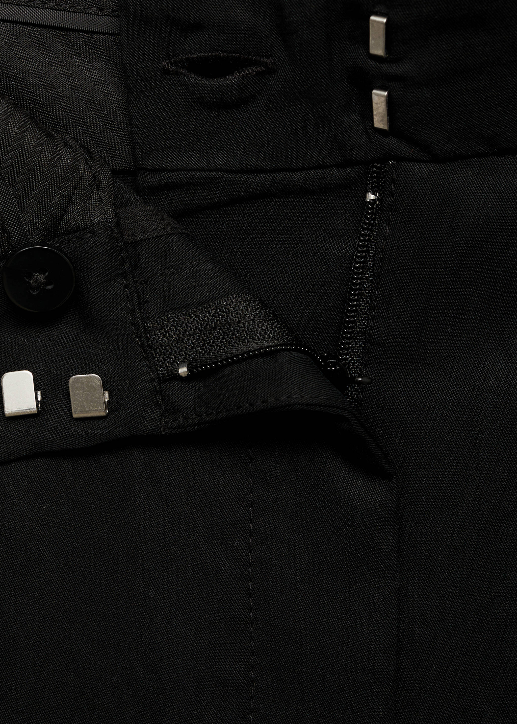 Straight pants suit lyocell - Details of the article 0