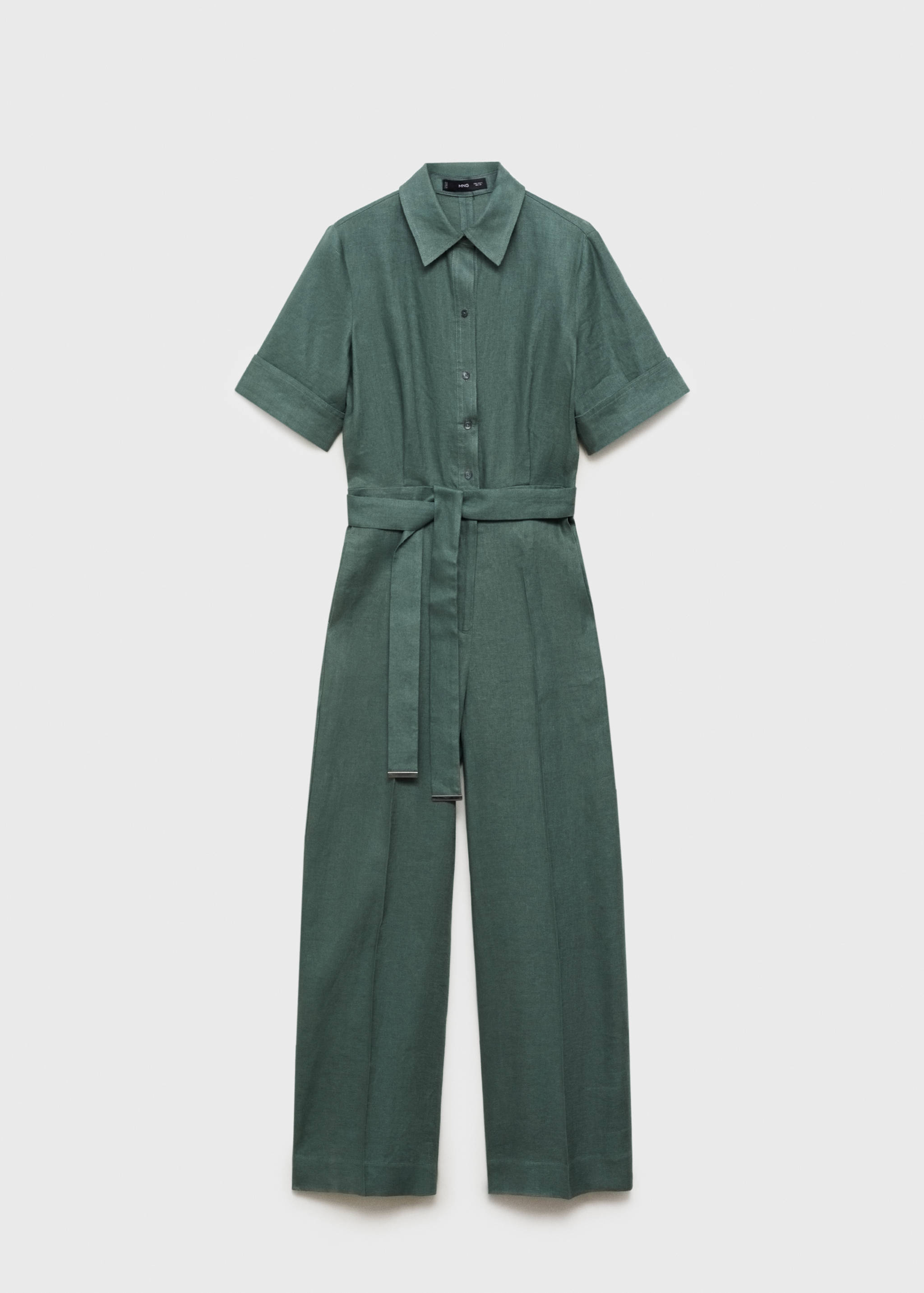Linen shirt jumpsuit - Article without model