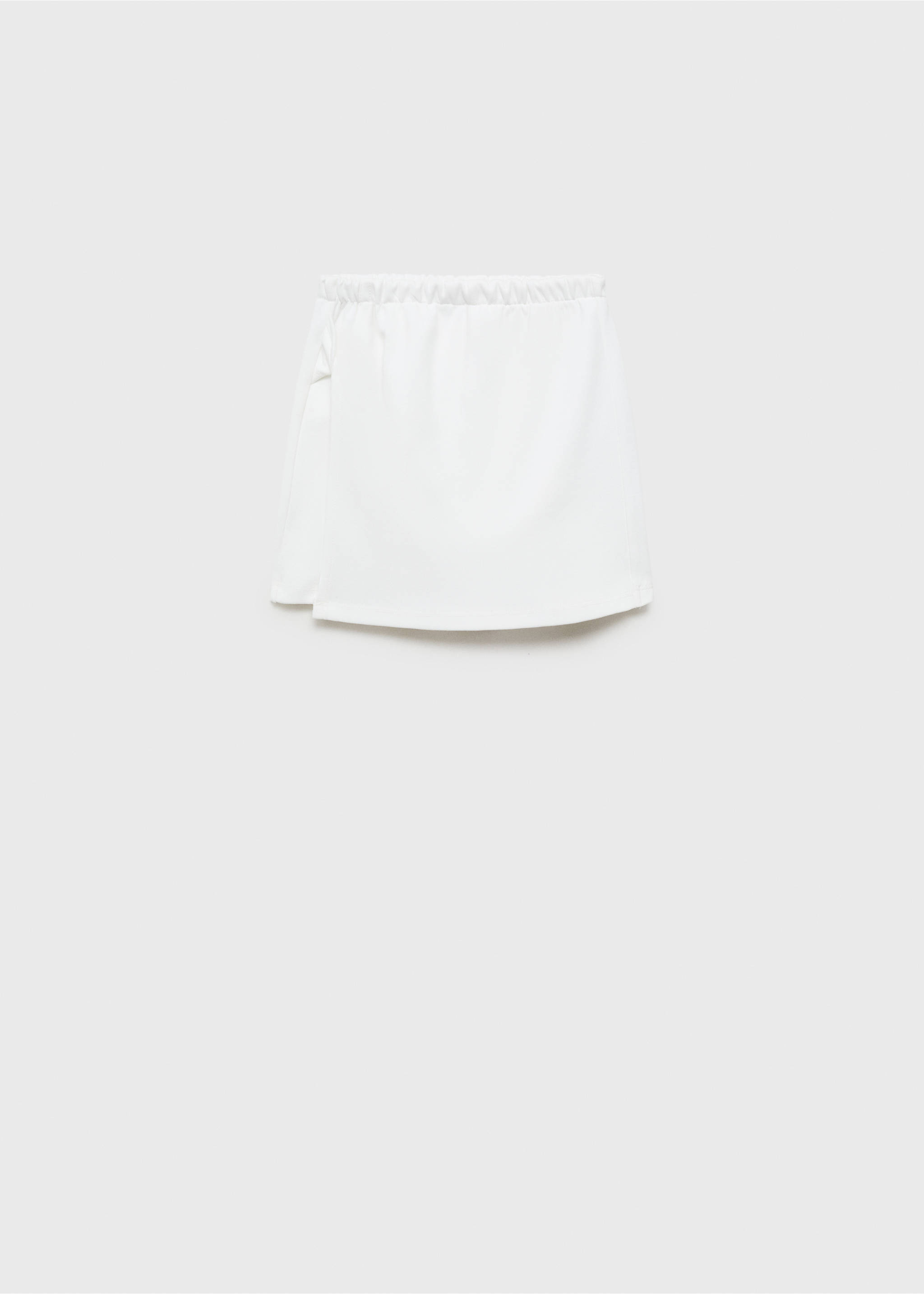 Cotton skort - Article without model, Off White. Ref: 87096350-00.