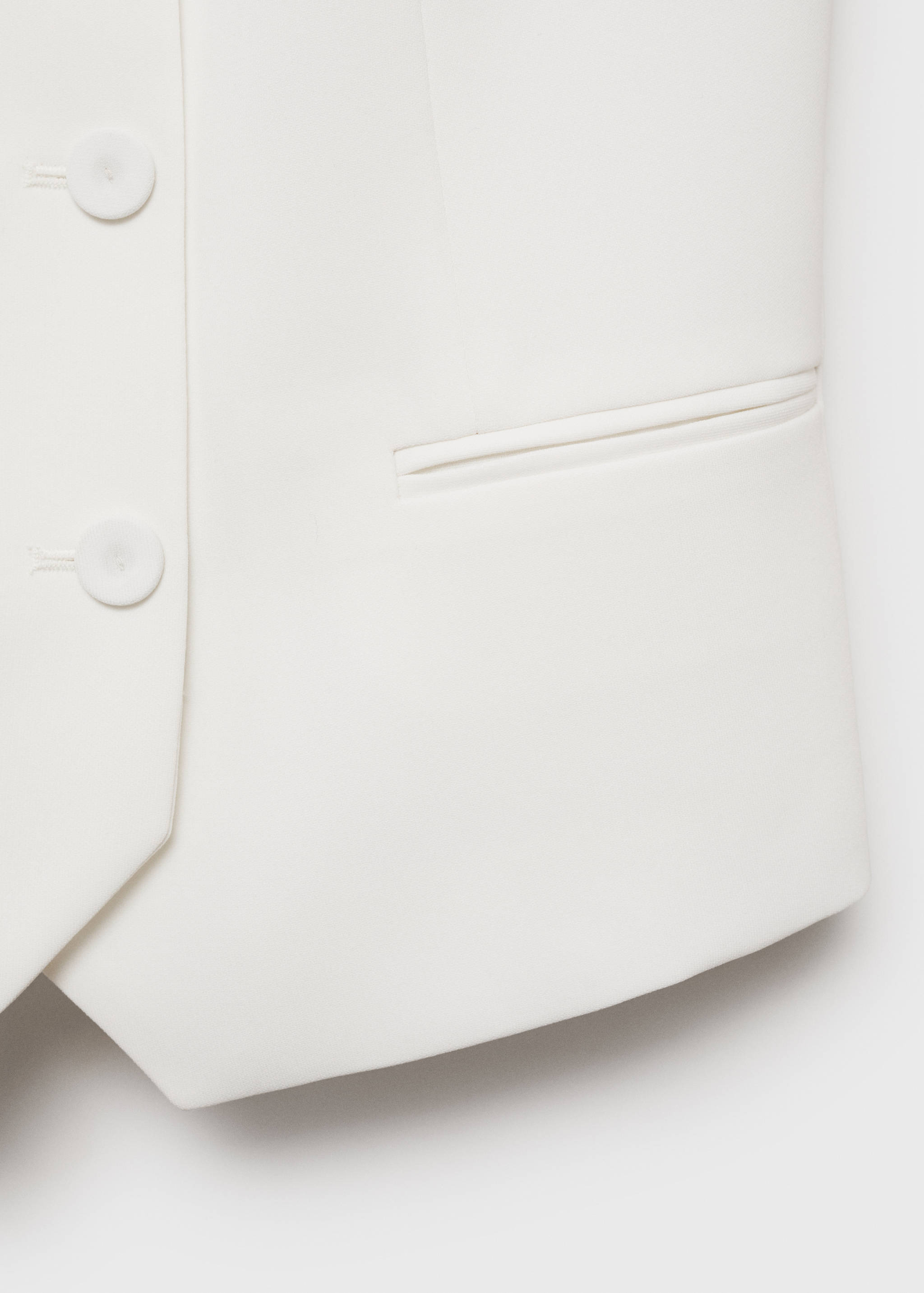 Double-breasted suit waistcoat - Details of the article 8