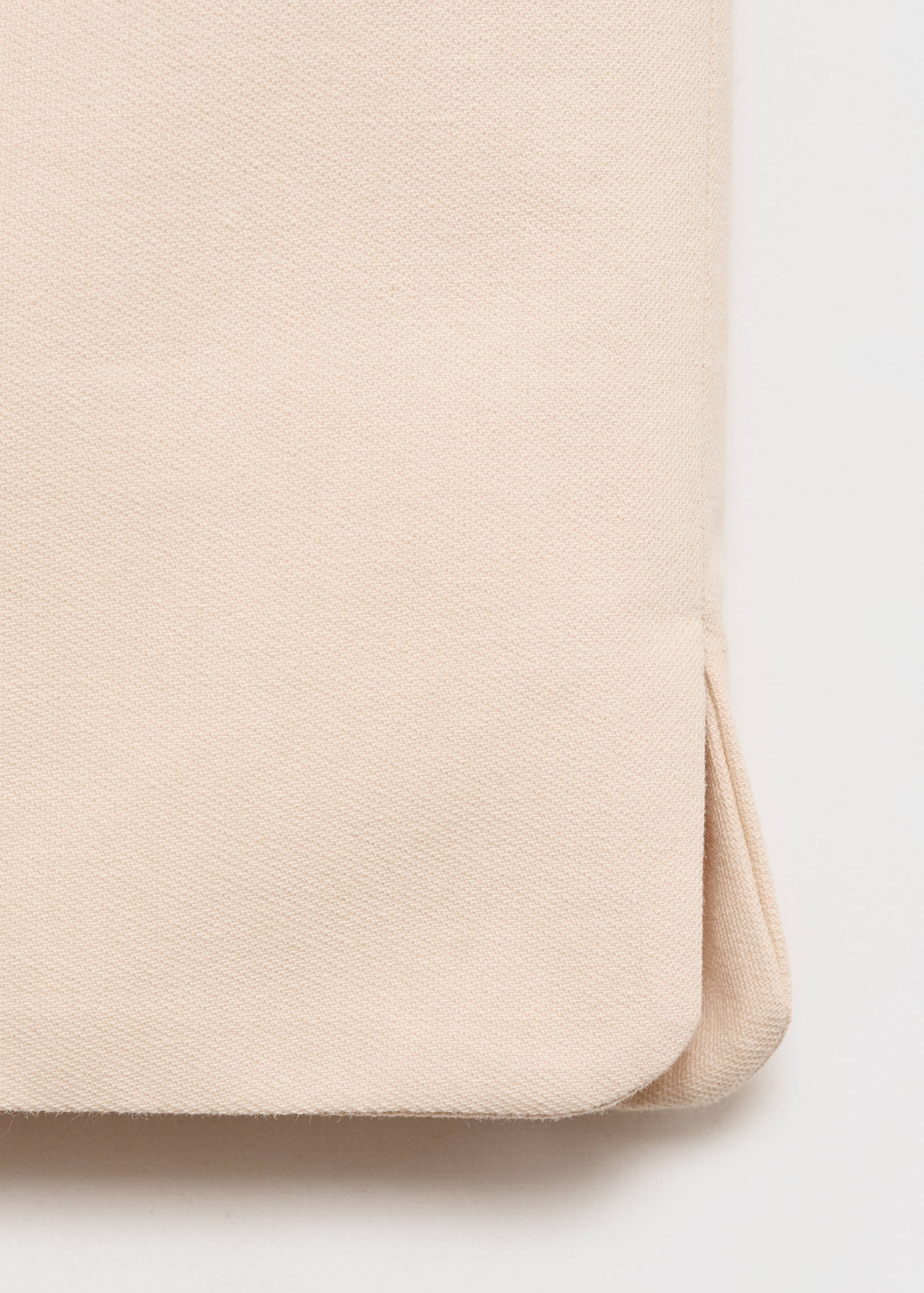 Cotton crop top with buttons - Details of the article 0