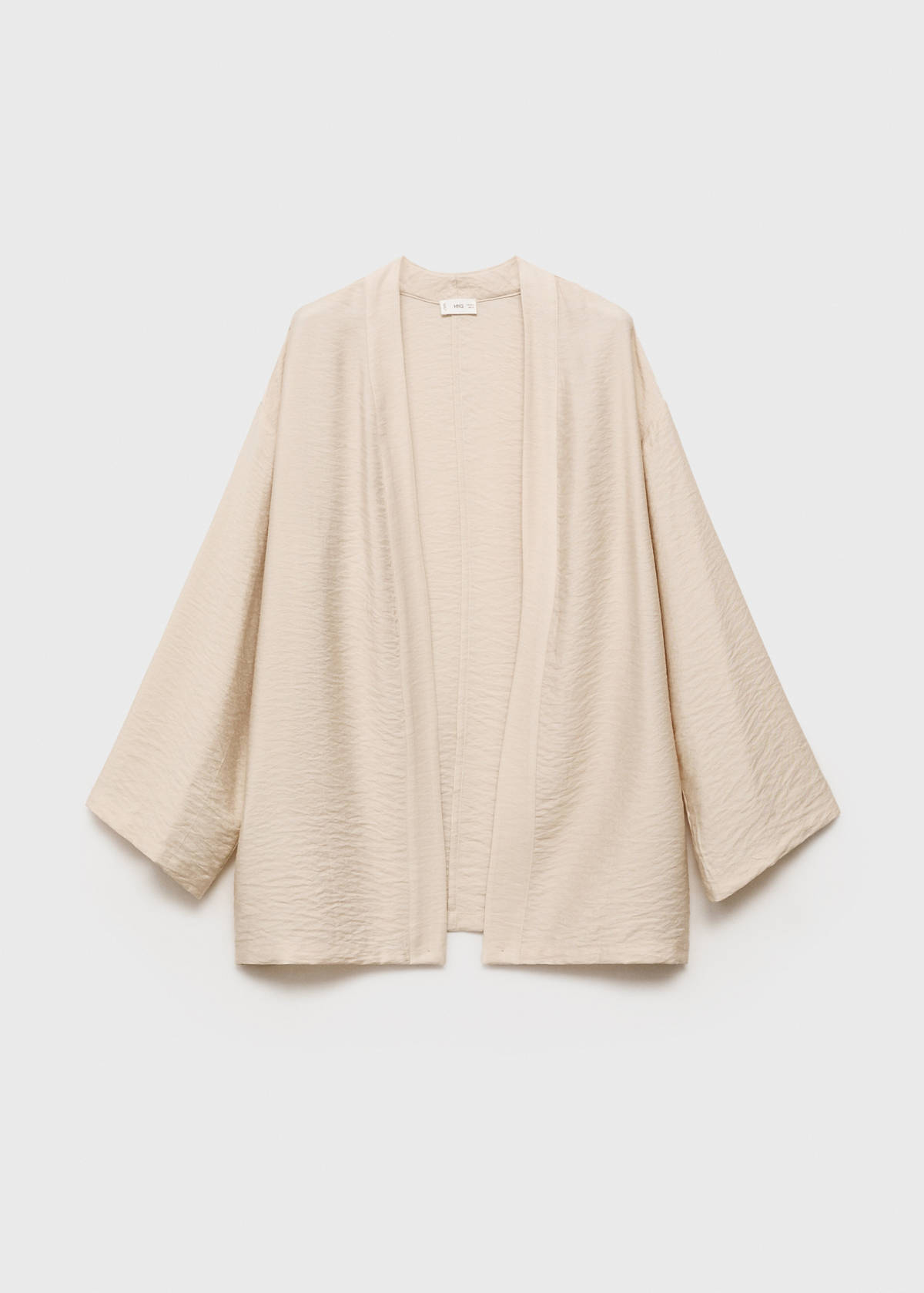 Kimono style jacket — Light/Pastel Grey