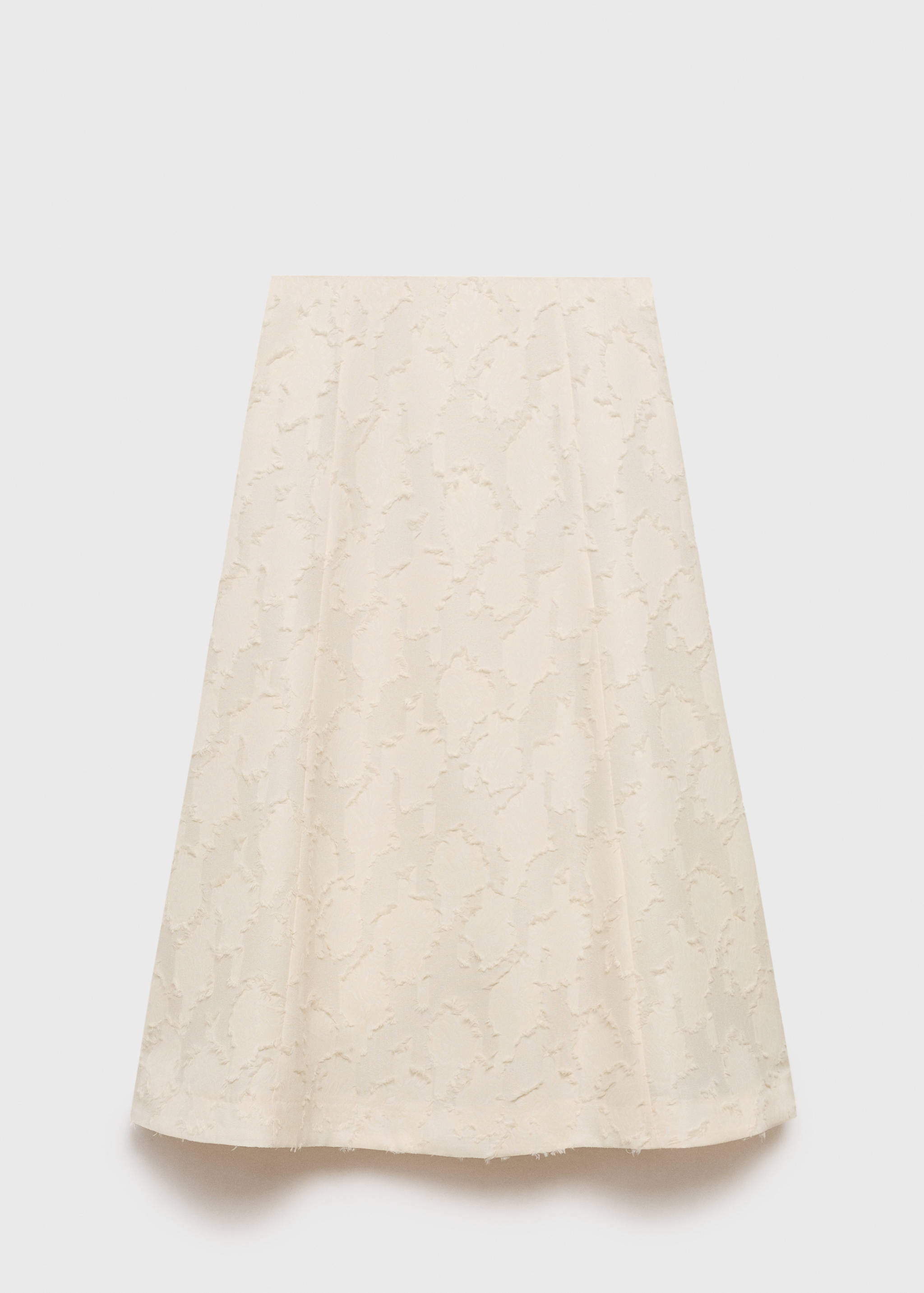 Saia evasé com textura - Artigo sem modelo