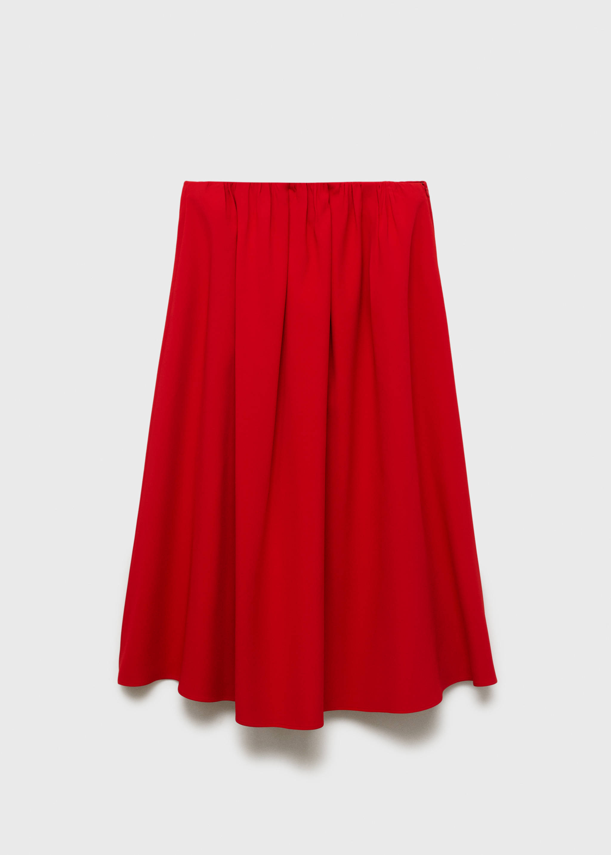 Long skirt with gathered waist - Article without model