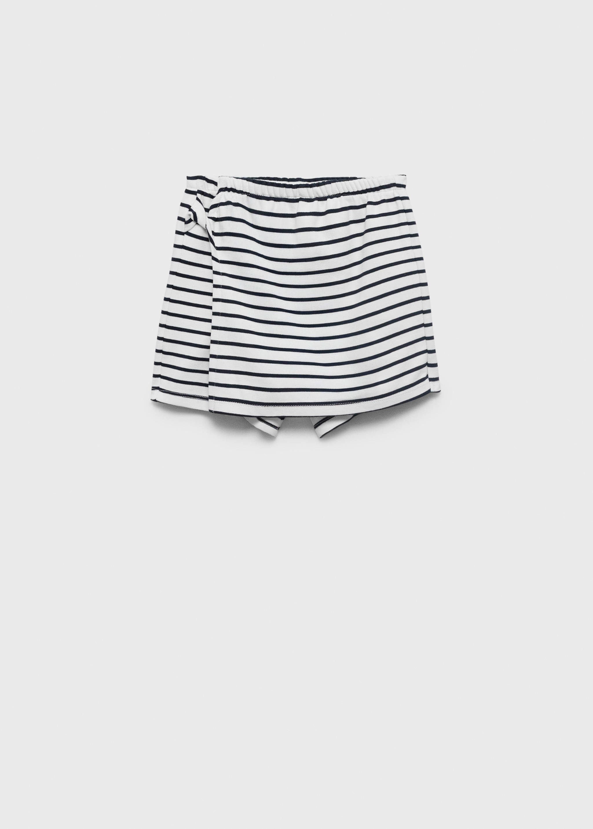 Striped skort - Article without model