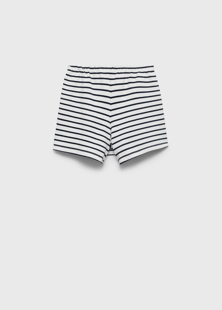 Striped skort — Navy