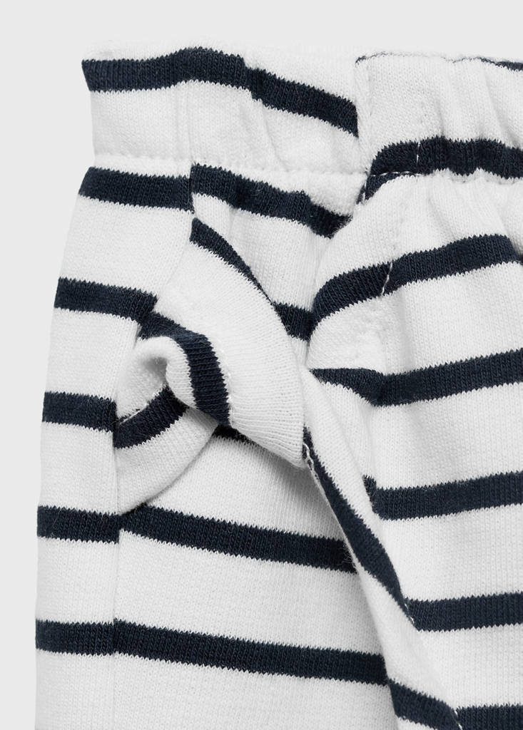 Striped skort — Navy