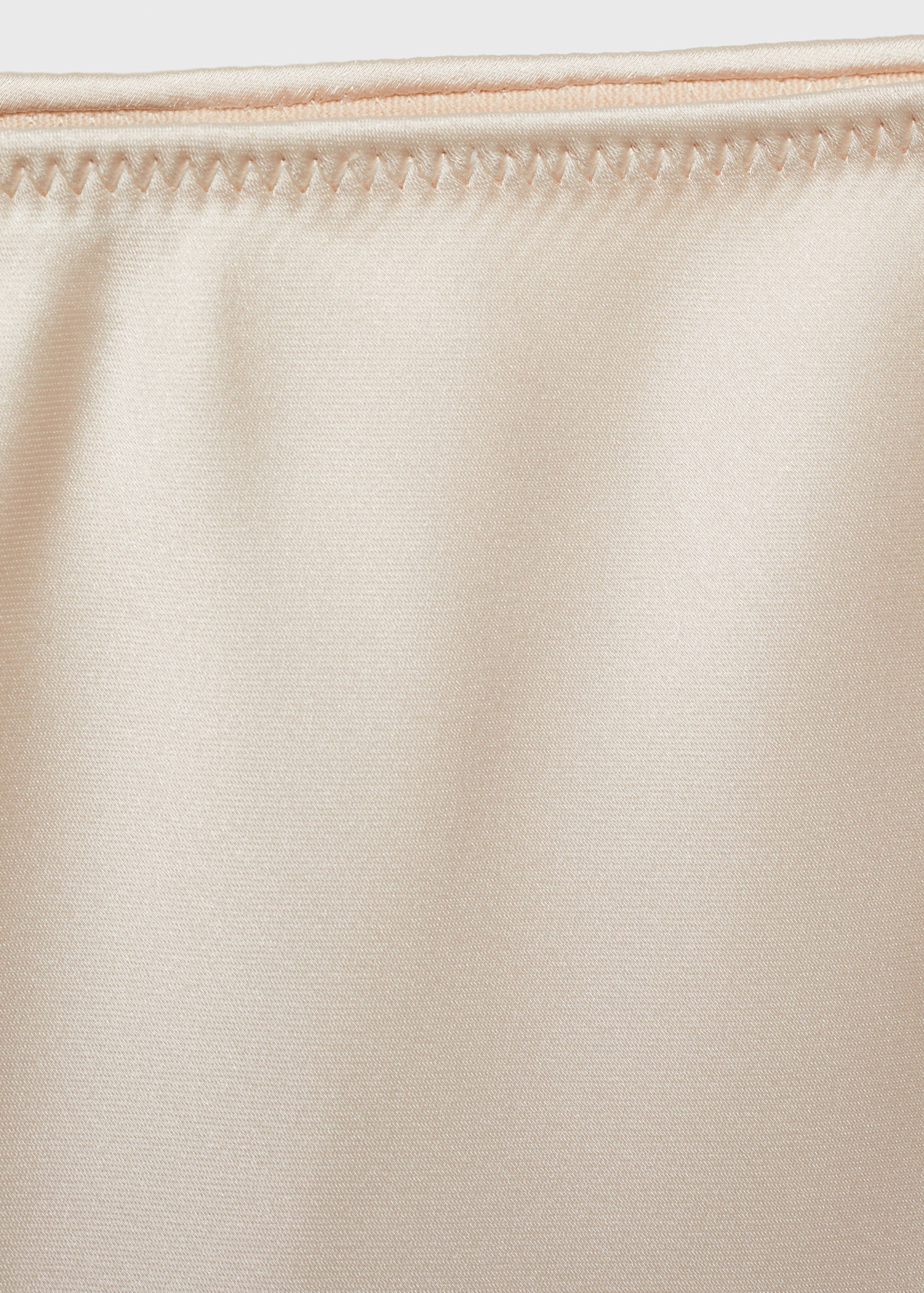 Falda midi satinada - Detalle del artículo 0