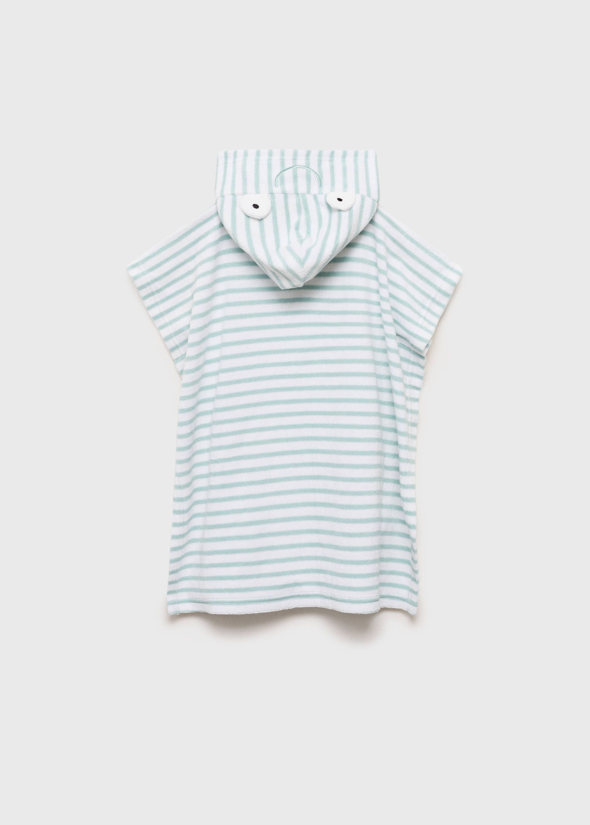 Striped poncho towel - Medium plane