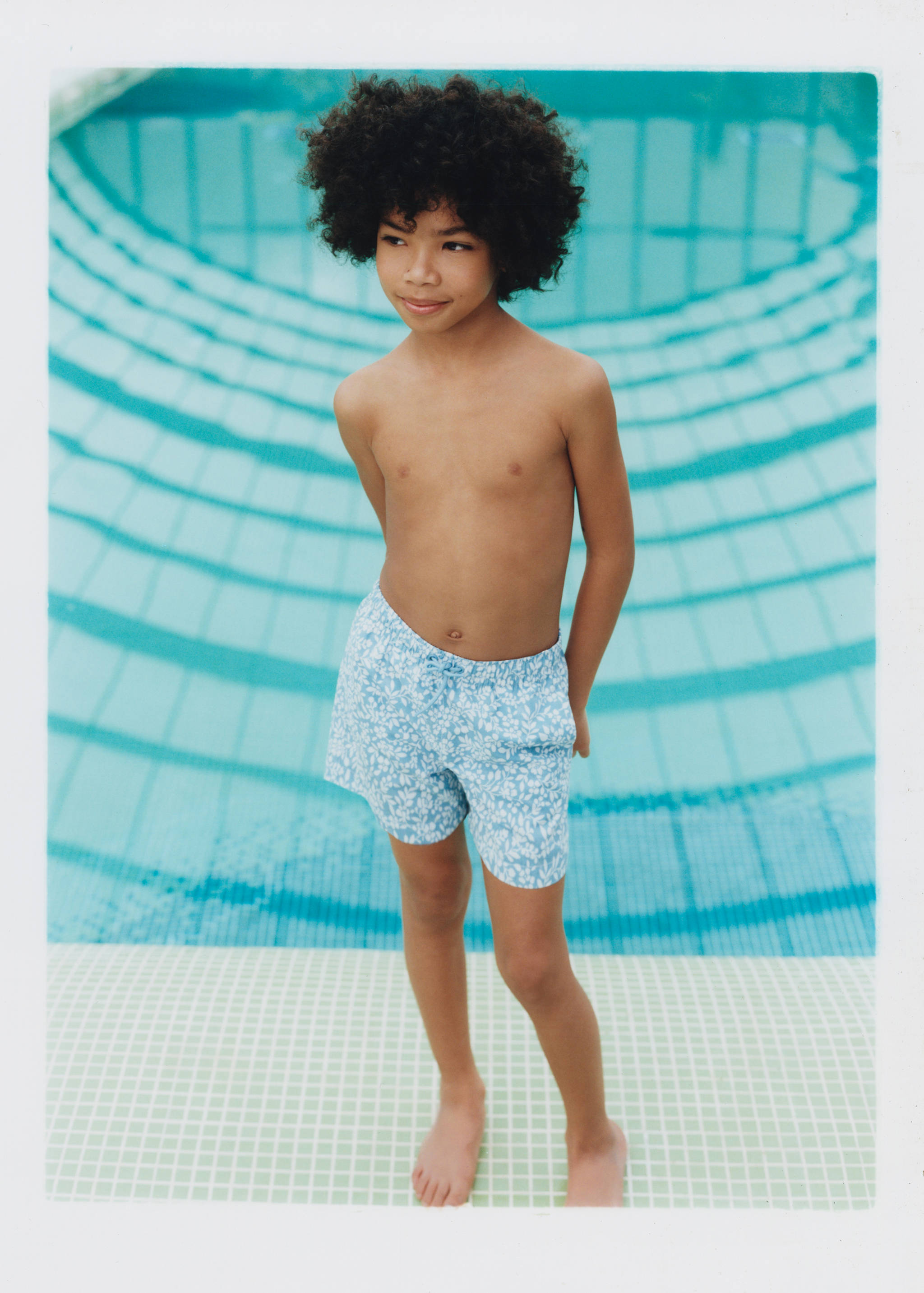 Floral print swimsuit - Details of the article 5