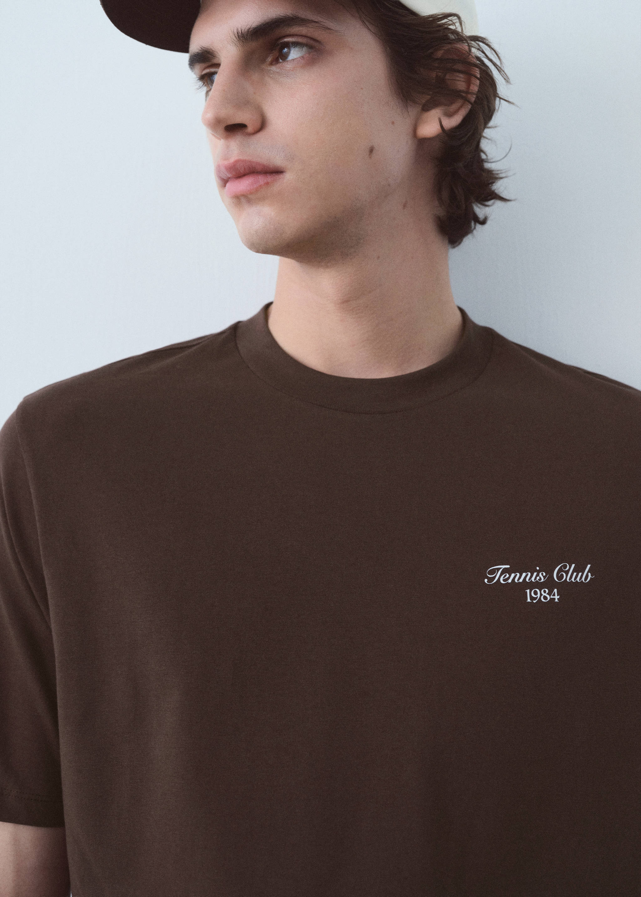 Футболка 100% хлопок с текстом - Деталь изделия 1