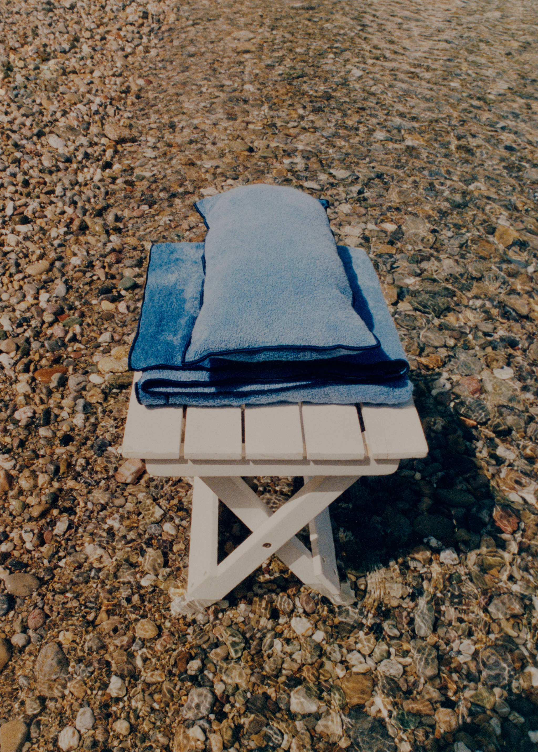 Towel-effect beach cushion cover 22x41 cm - Details of the article 6