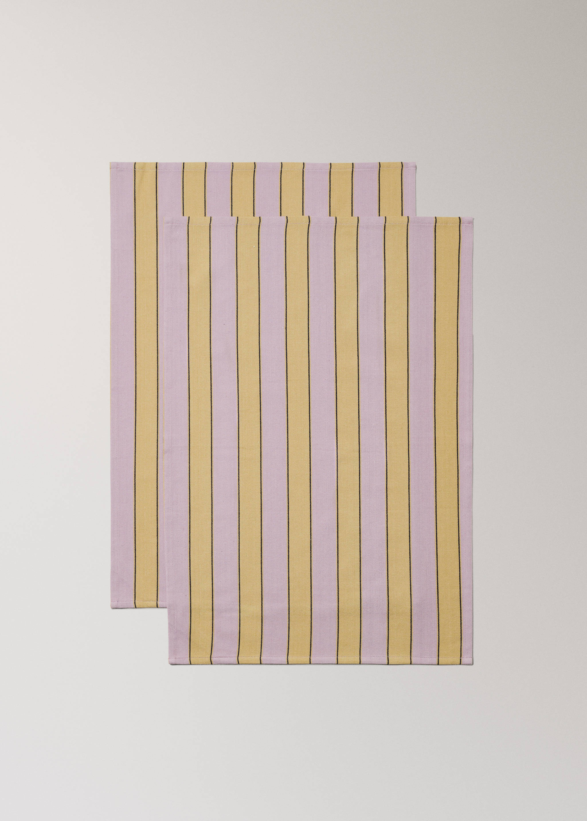 Ściereczki kuchenne w dwukolorowe paski - Szczegóły artykułu 1