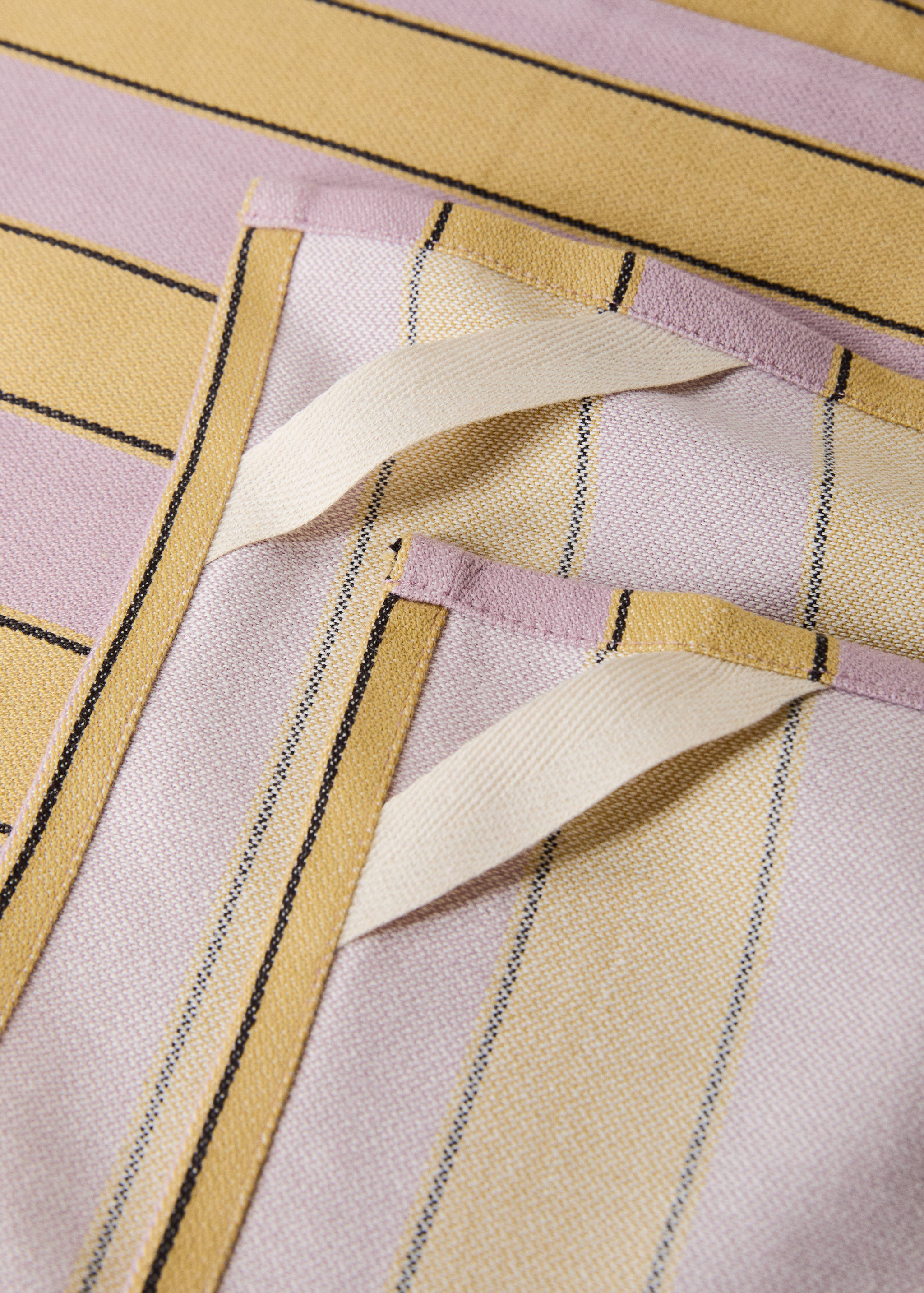 Ściereczki kuchenne w dwukolorowe paski - Szczegóły artykułu 2