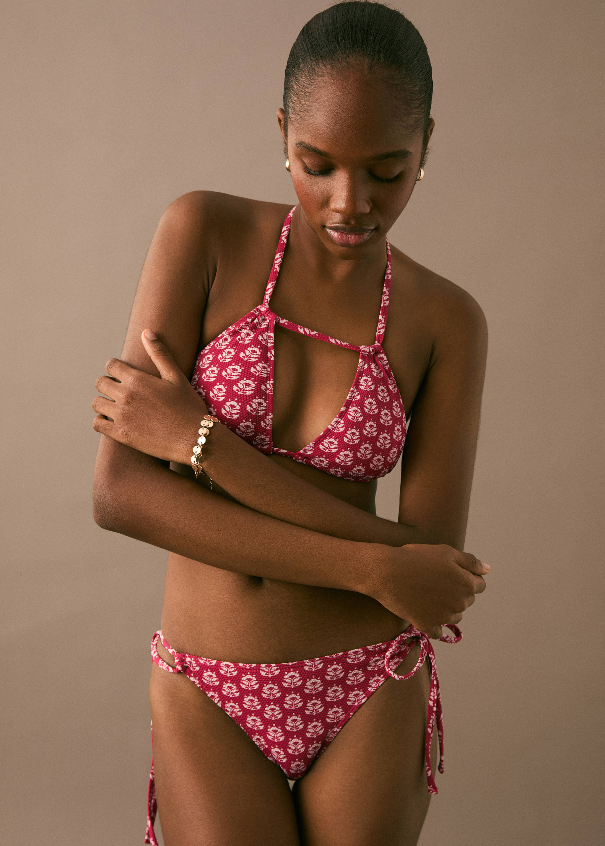 Multi-position printed bikini - Medium plane