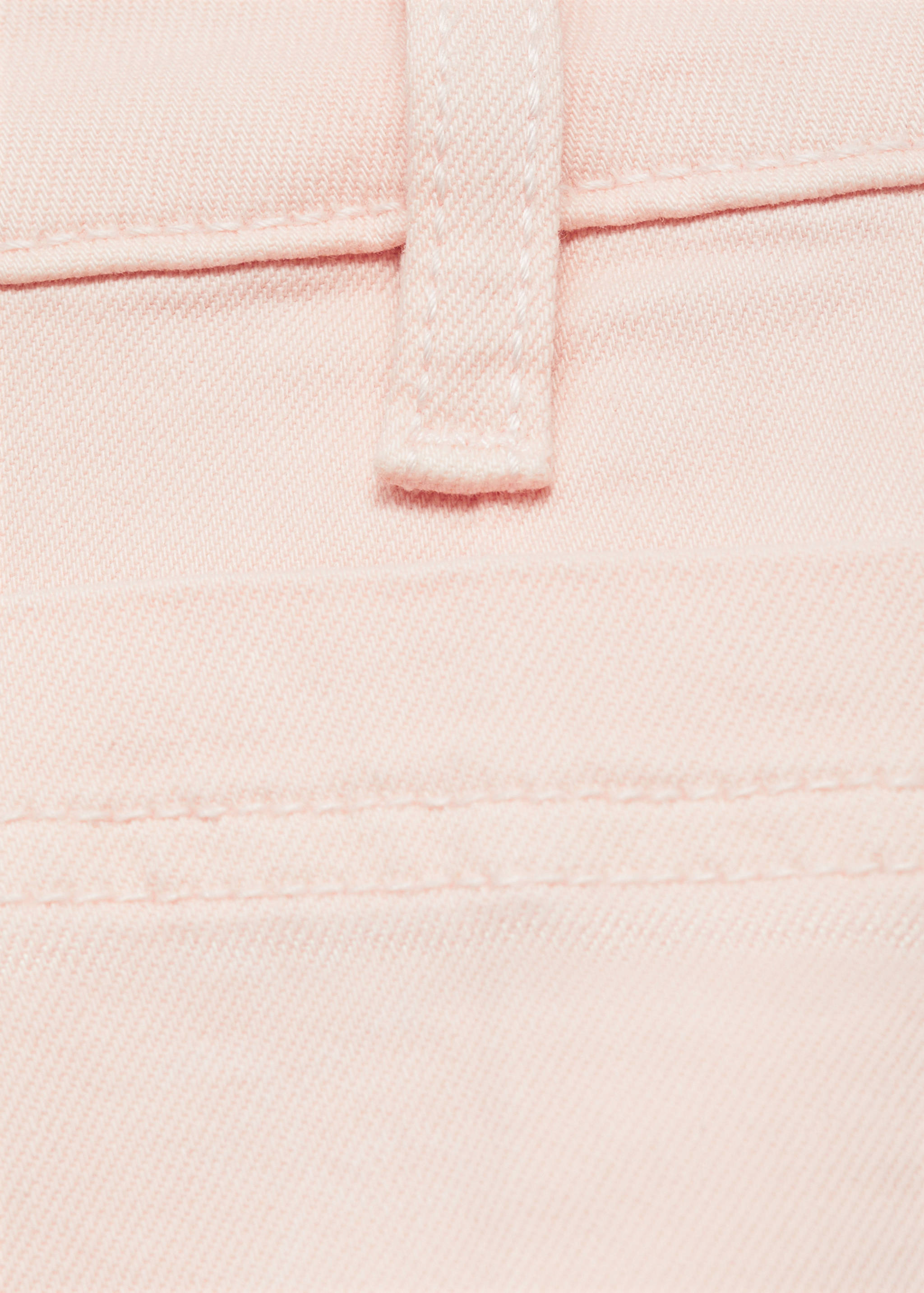 Flared cropped jeans with pockets - Details of the article 0