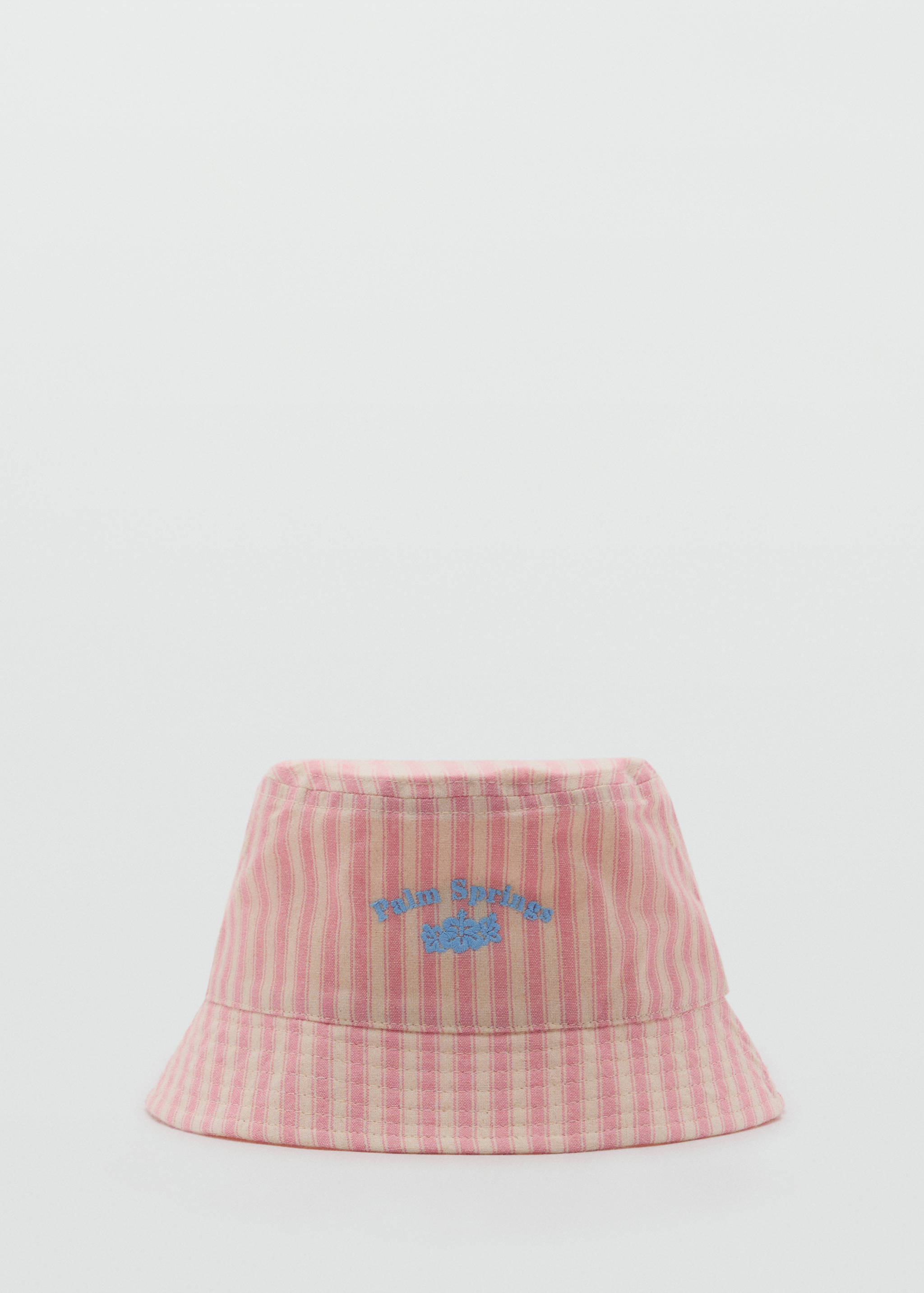 Striped bucket hat - Article without model